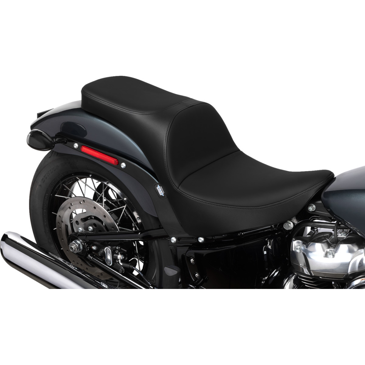 Drag Specialties Seats - Freedom Seat - Solar Leather - Smooth - FL/FX '18-'25
