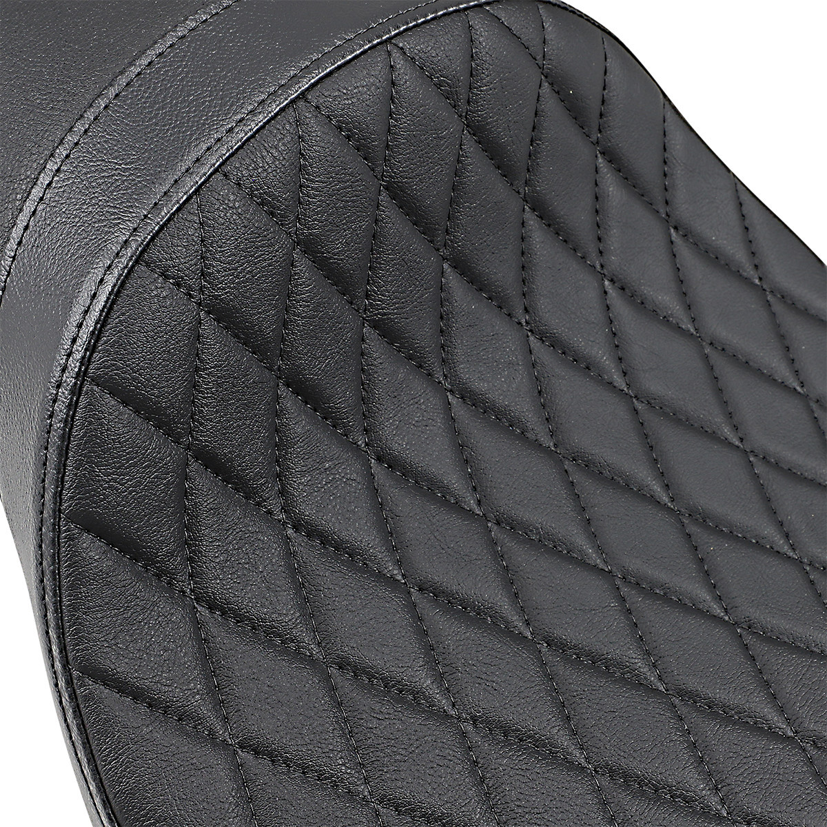 Drag Specialties Seats - Extended Predator Seat - Diamond stitch - XL '04-'22