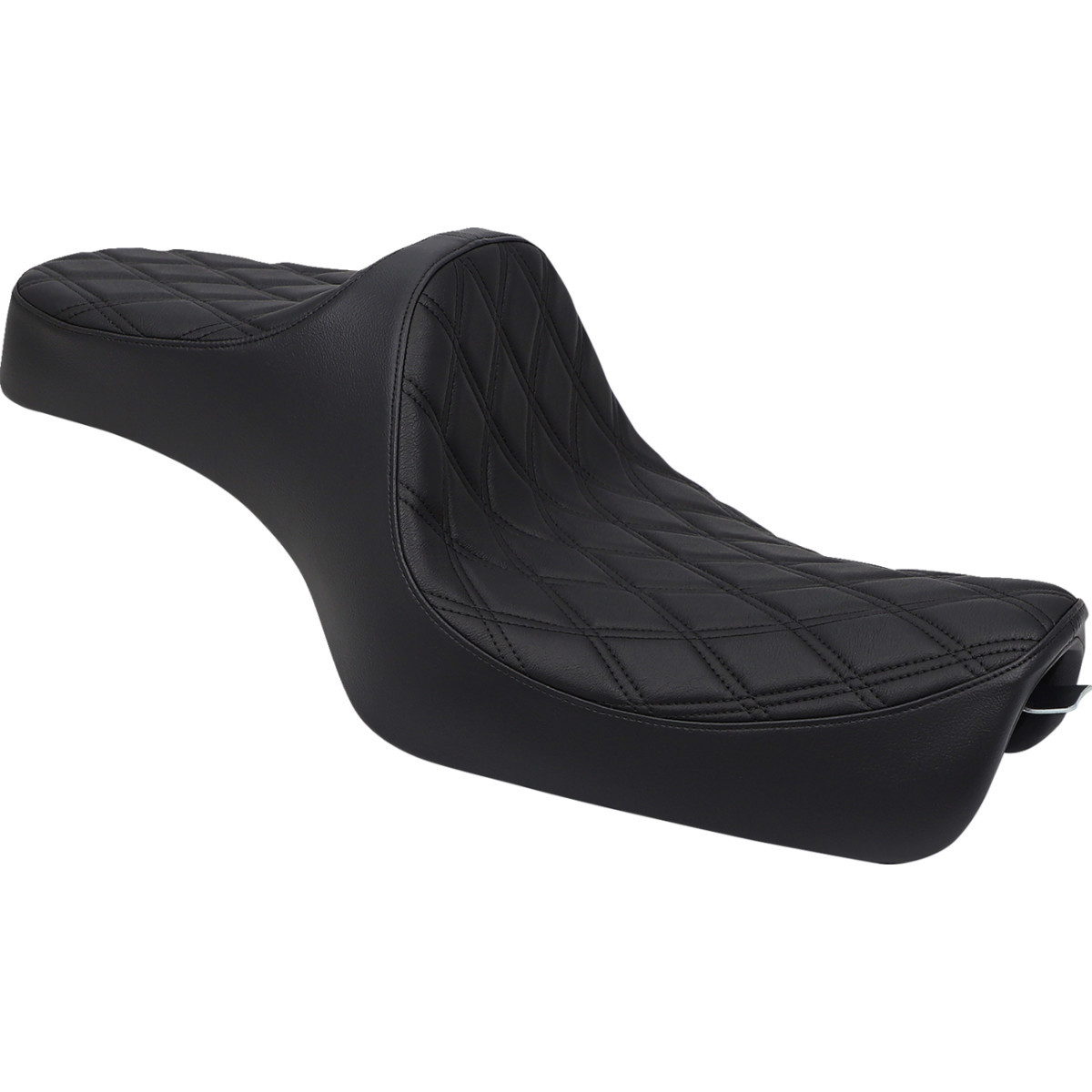 Drag Specialties Seats - Predator III Seat - Double Diamond - Black Stitching - 'XL 04-'22