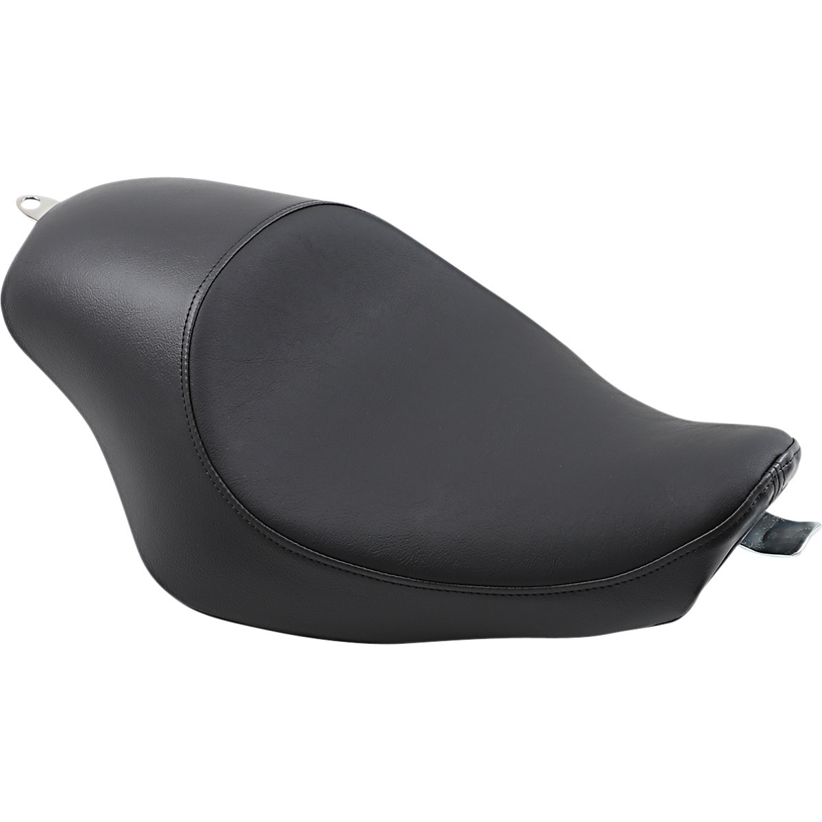 Drag Specialties Seats - 3/4 Solo Seat - Black - Smooth - XL '04-'22