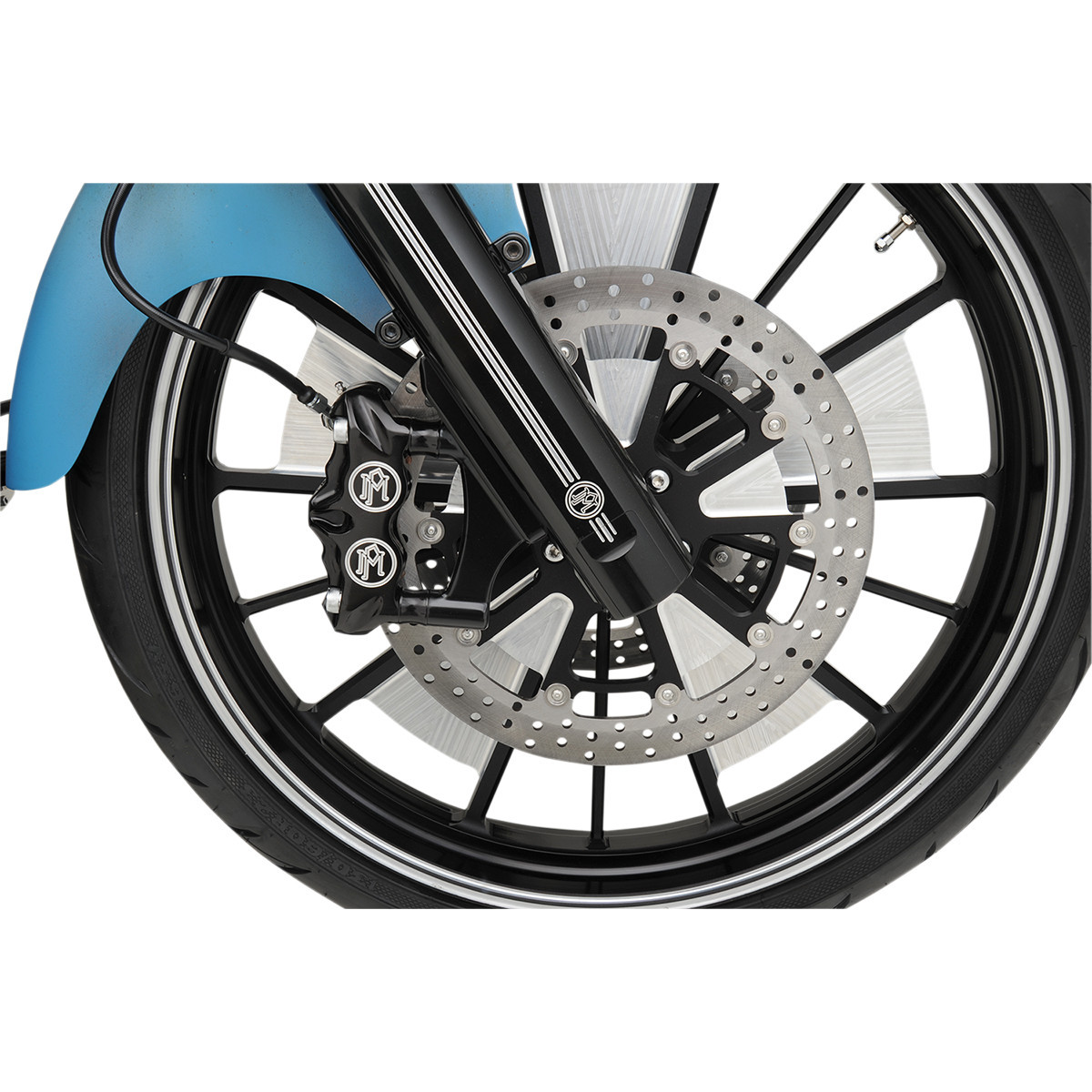 Performance Machine (PM) #0052-2406-BM - Radial Caliper - Right - Contrast Cut