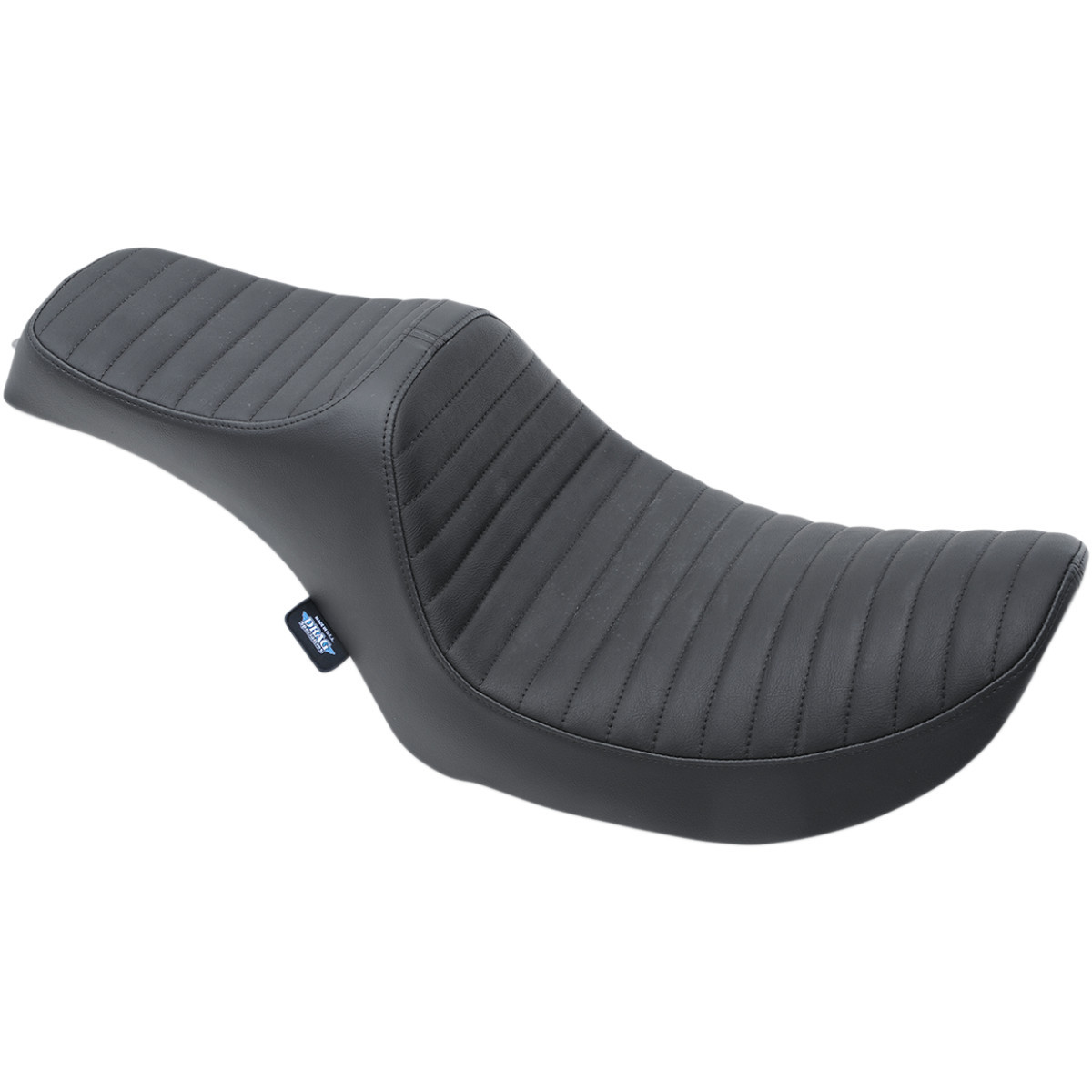 Drag Specialties Seats - Predator III Seat - Classic Stitch - Black - FXR '82-'00