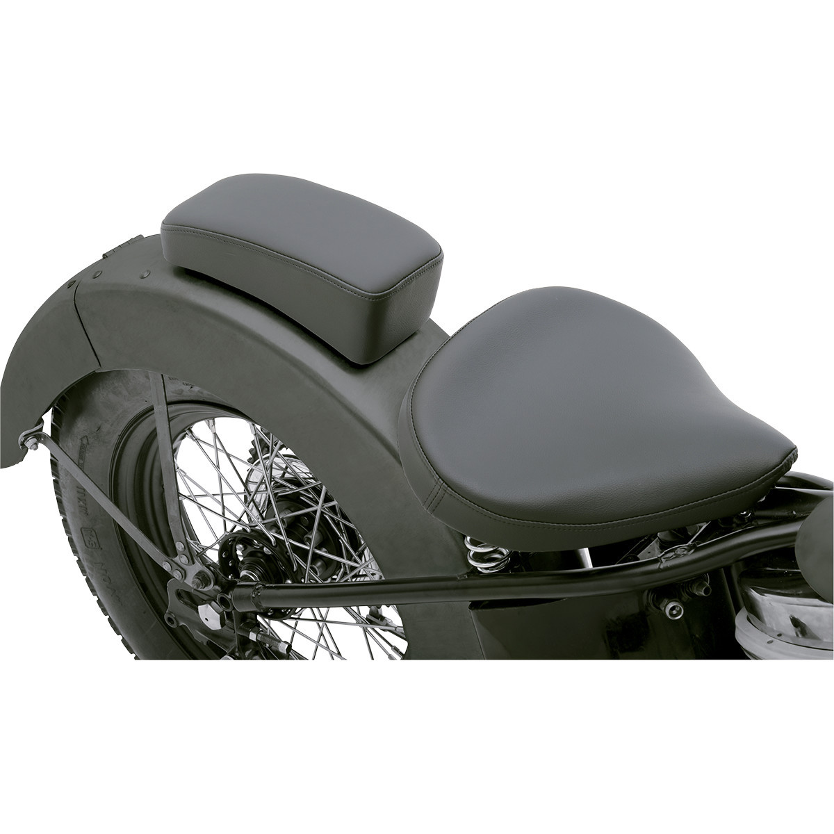 Drag Specialties Seats - Large Pillion - Black