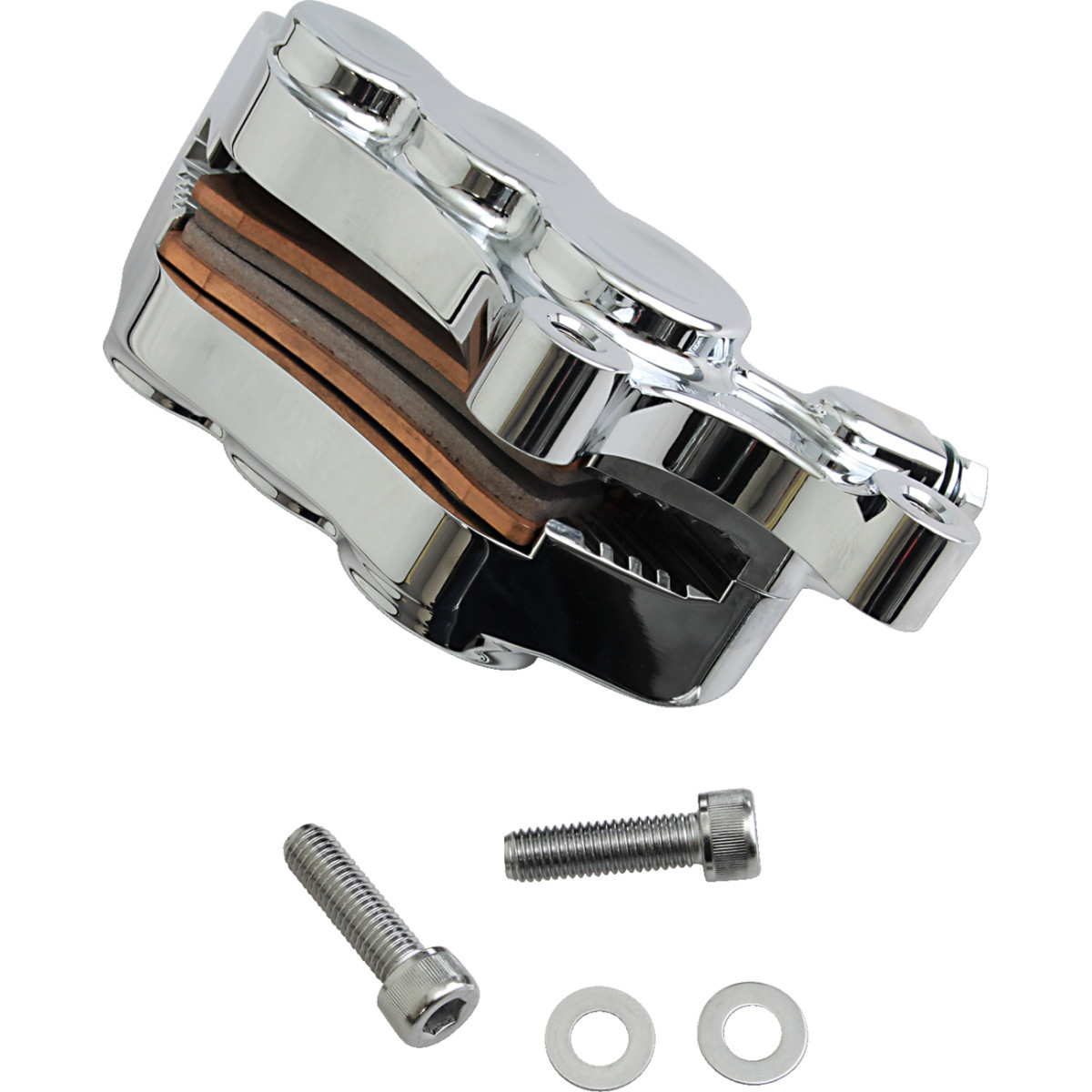 Arlen Ness #02-216 - 6-Piston Caliper - Front Right - Chrome - 11.8"