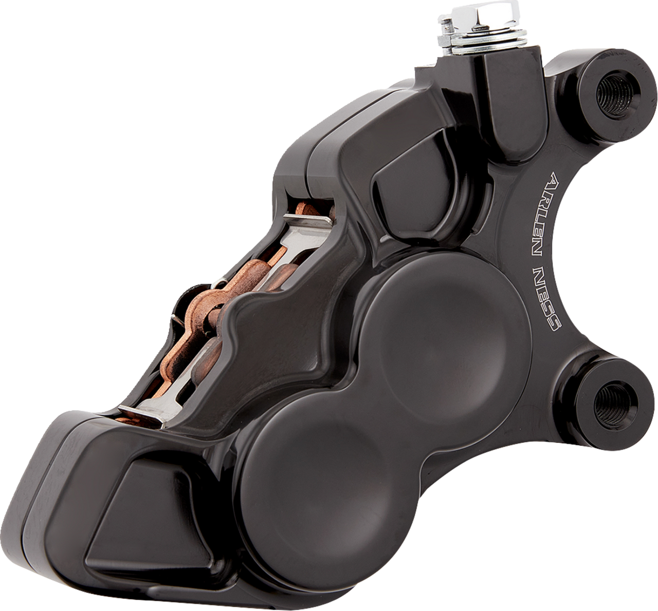 4-Piston Caliper - Front Right - 11.8" - Black