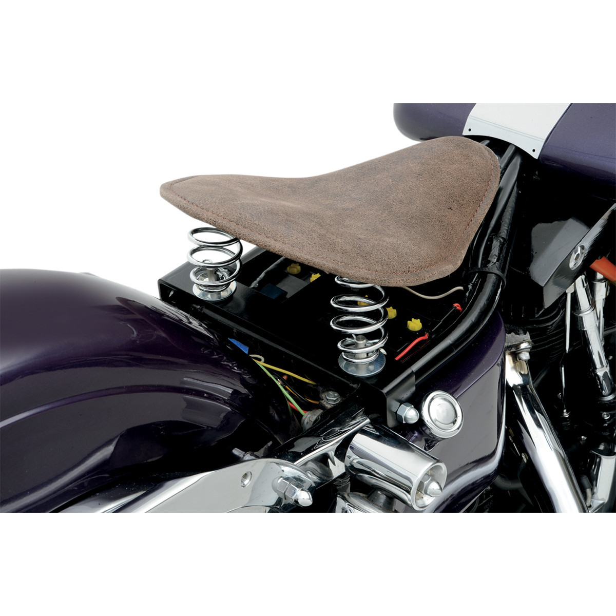 Drag Specialties Seats - Spring Solo Mount - FX/FL '66-'84