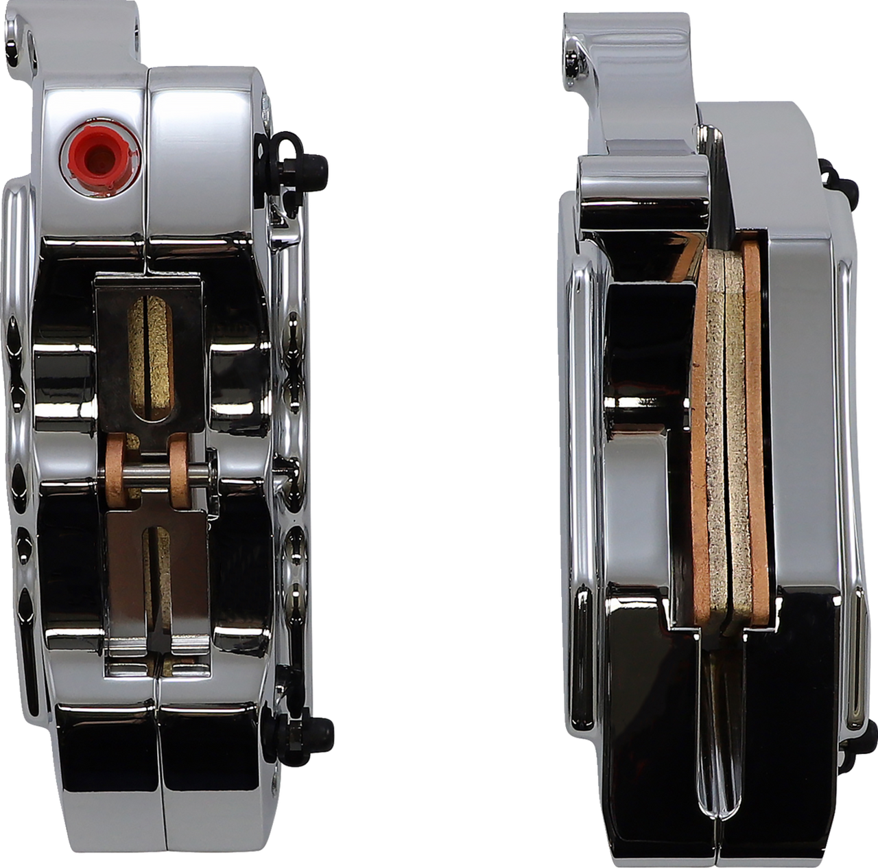 Hawg Halters #FKDDCC6013 - 6-Piston Dual Caliper - Chrome - 13"