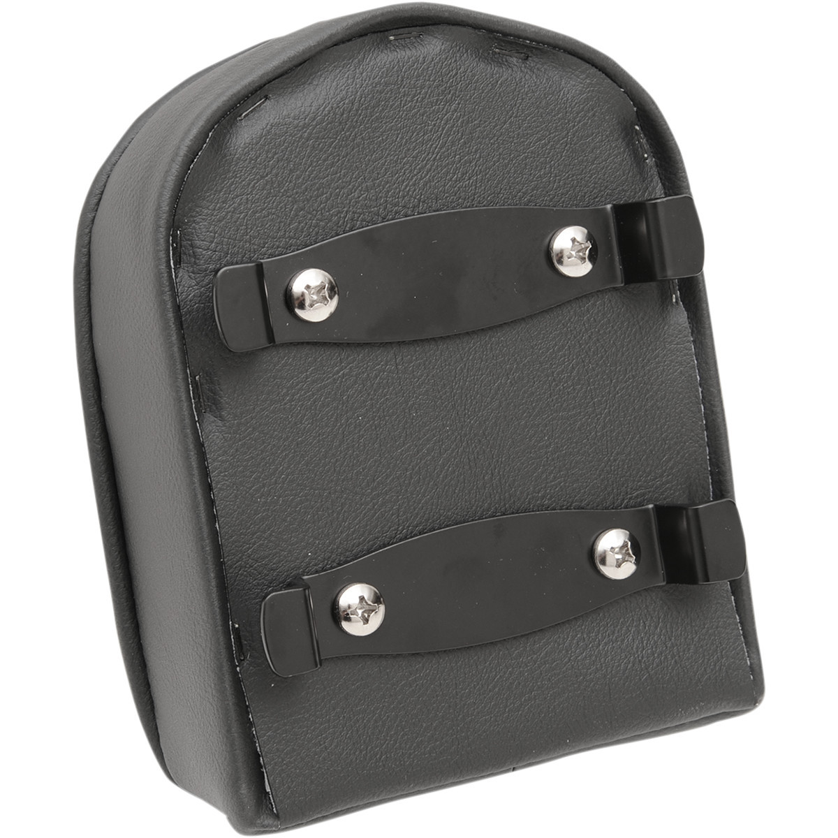 Drag Specialties Seats - Sissy Bar Pad - Short - Pillow - Black Piping