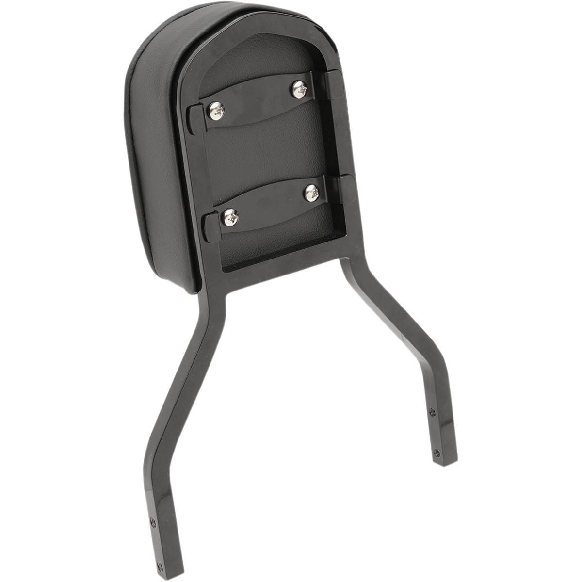 Drag Specialties Seats - Sissy Bar Pad - Short - Pillow - Black Piping