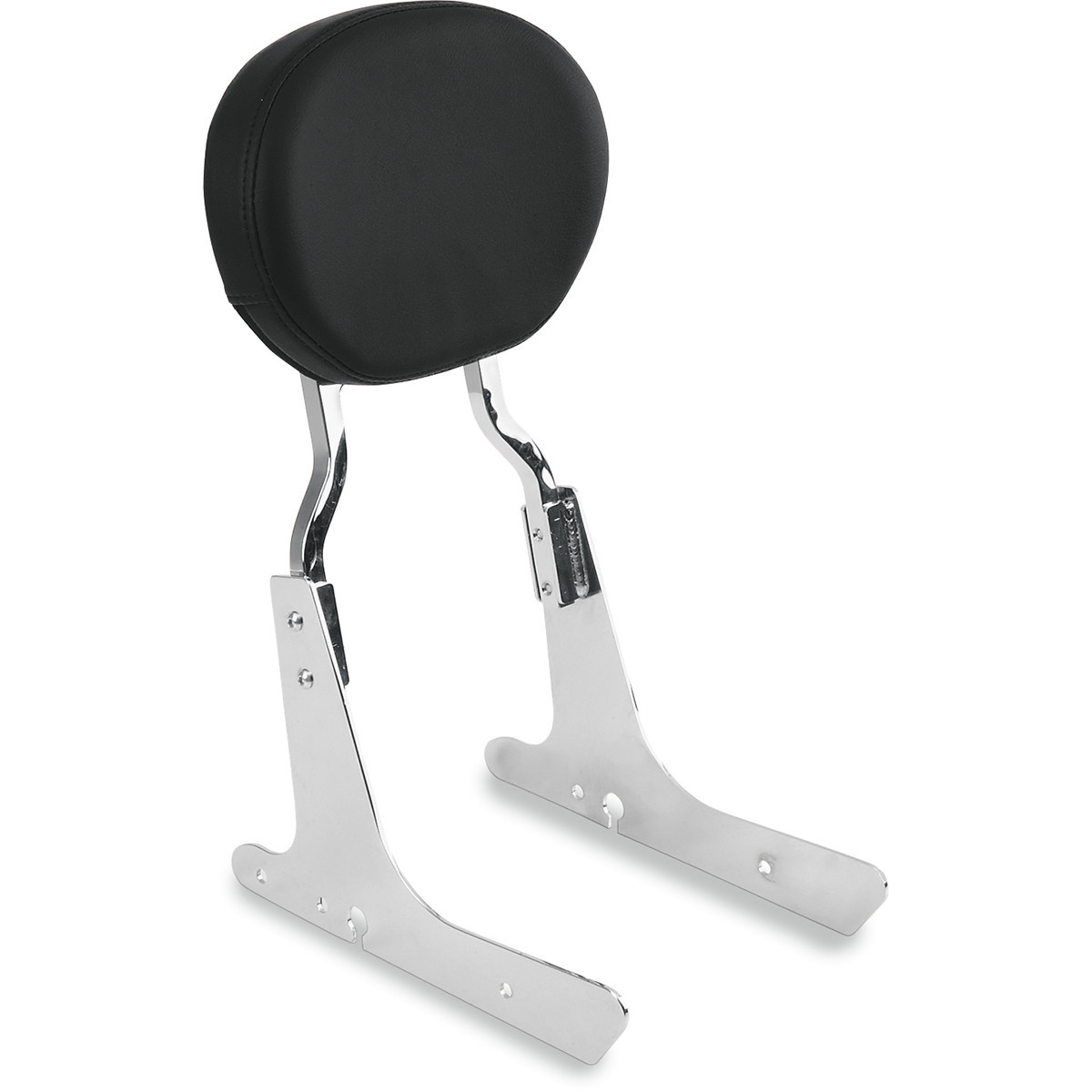 Drag Specialties Seats - Oval Sissy Bar Pad - Black - Smooth