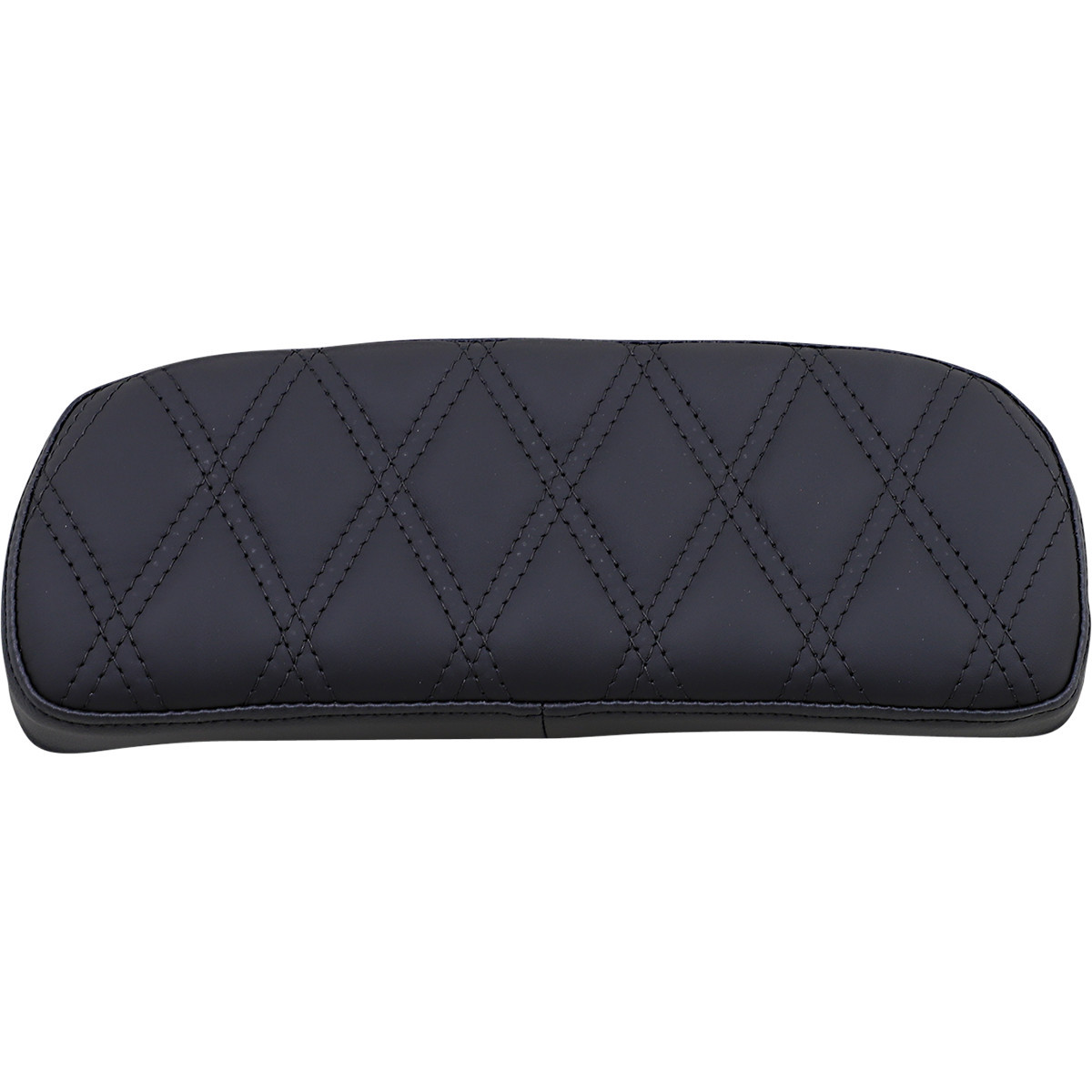 Drag Specialties Seats - Chopped Tour-Pak Pad - Solar Leather - Black Double Diamond