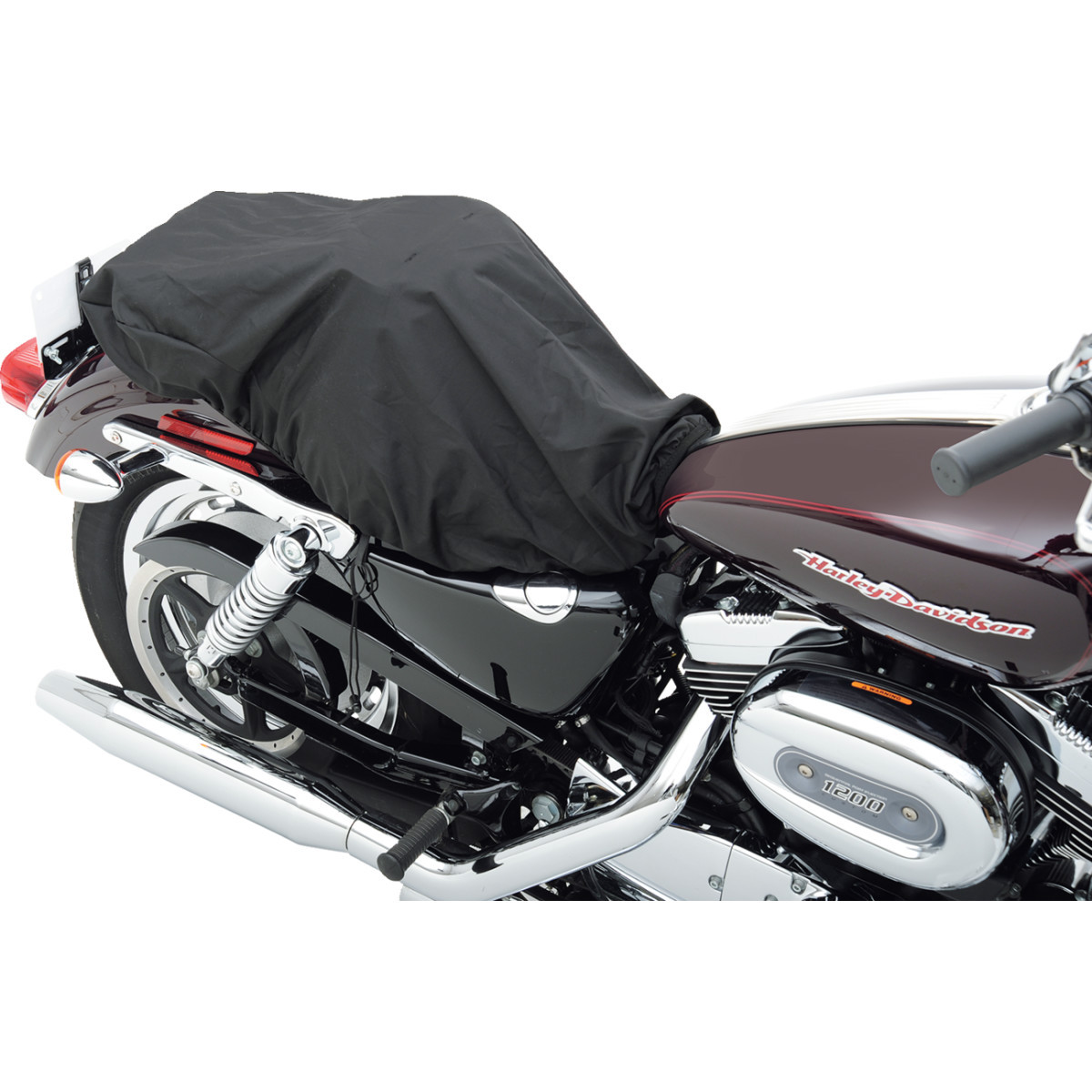 Drag Specialties Seats - EZ Glide II™ Convertible Backrest - Solar Reflective - with Pouch and Rain Cover