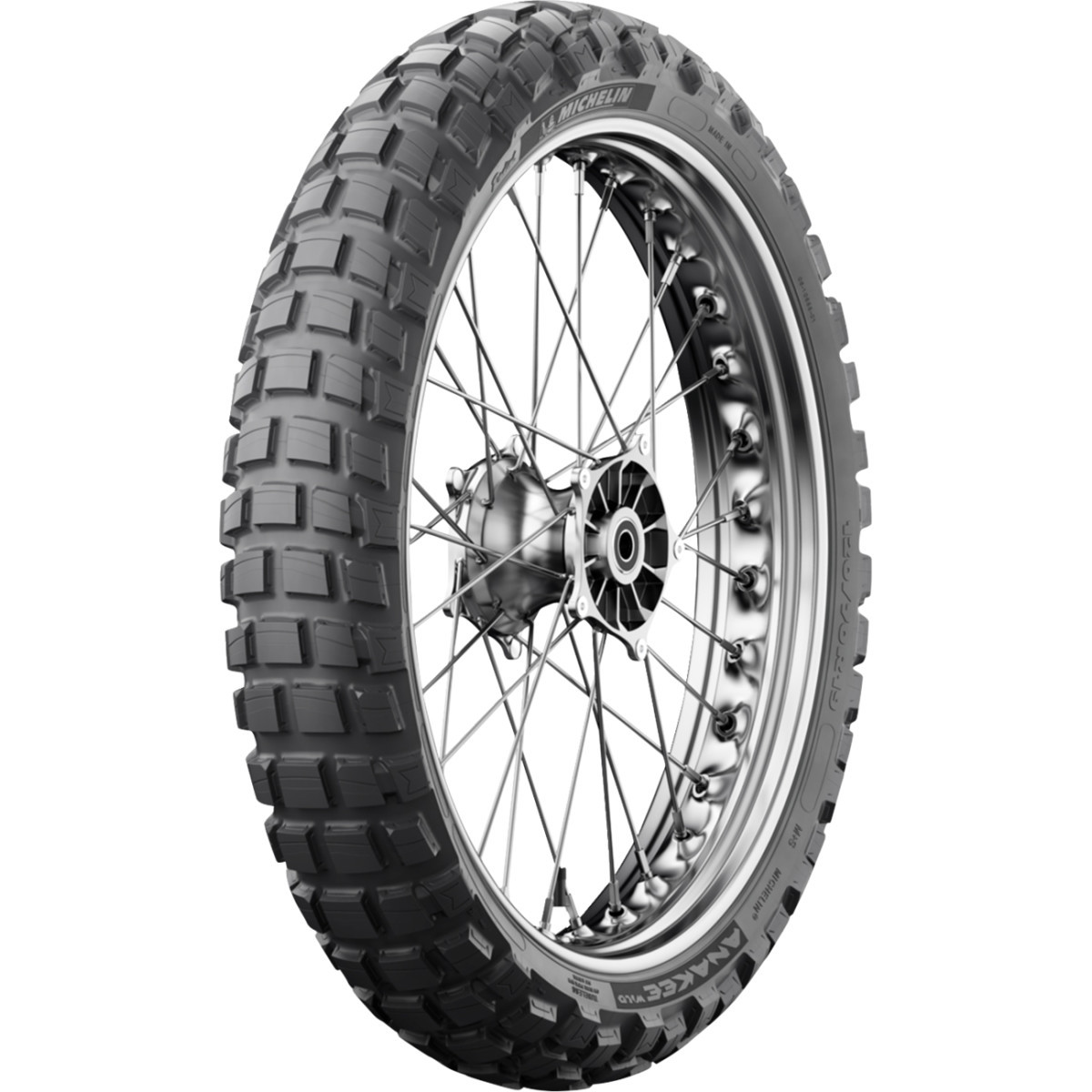 Michelin #19143 - Tire - Anakee Wild - Front - 110/80R19 - 59R