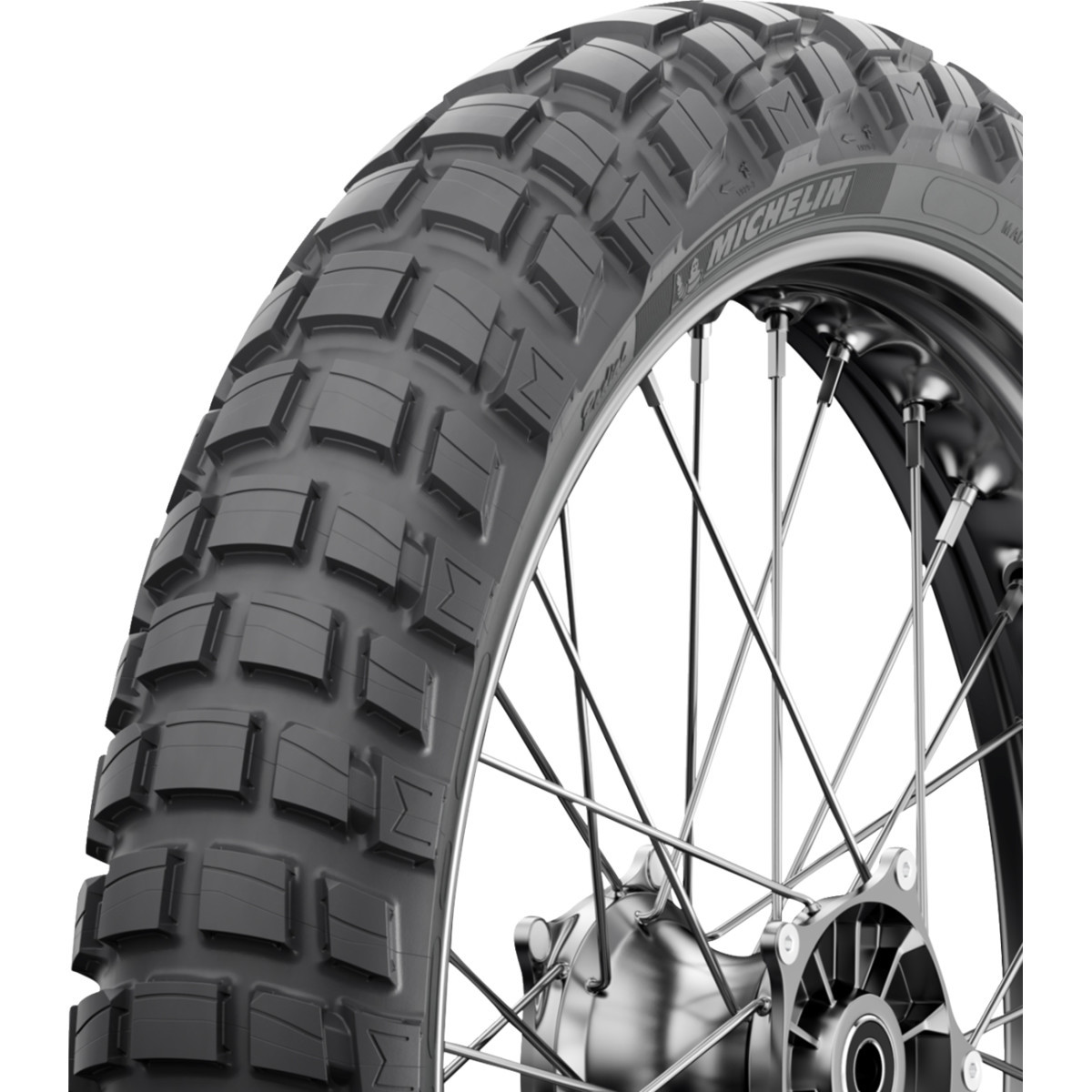 Michelin #19143 - Tire - Anakee Wild - Front - 110/80R19 - 59R