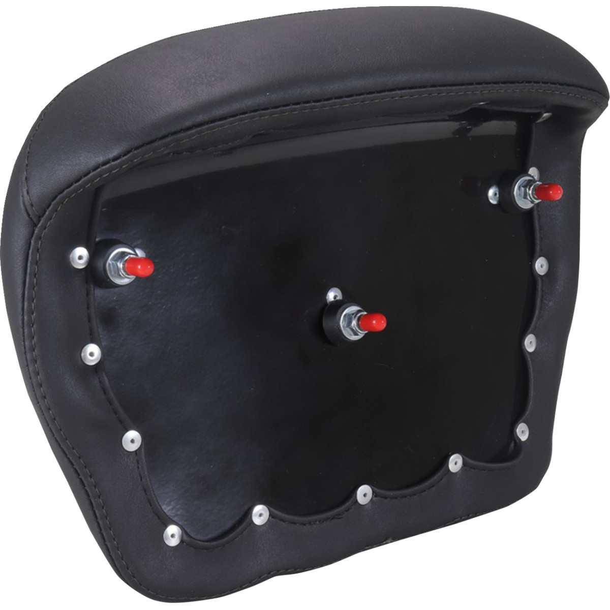 Mustang #88440 - Chopped Tour-Pak® Pad - Black Stitching - FLH/FLT '23-'25