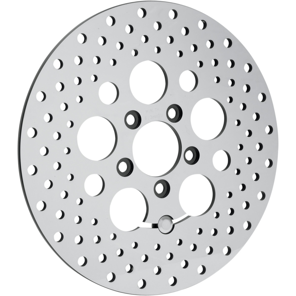 Drag Specialties - Drilled Brake Rotor - Rear - 11.8" - Touring