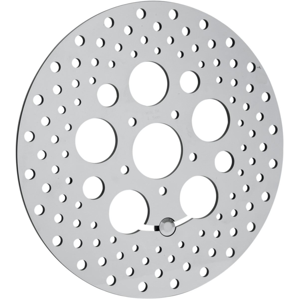 Drag Specialties - Drilled Brake Rotor - Front - 11.8" - Touring/Trike