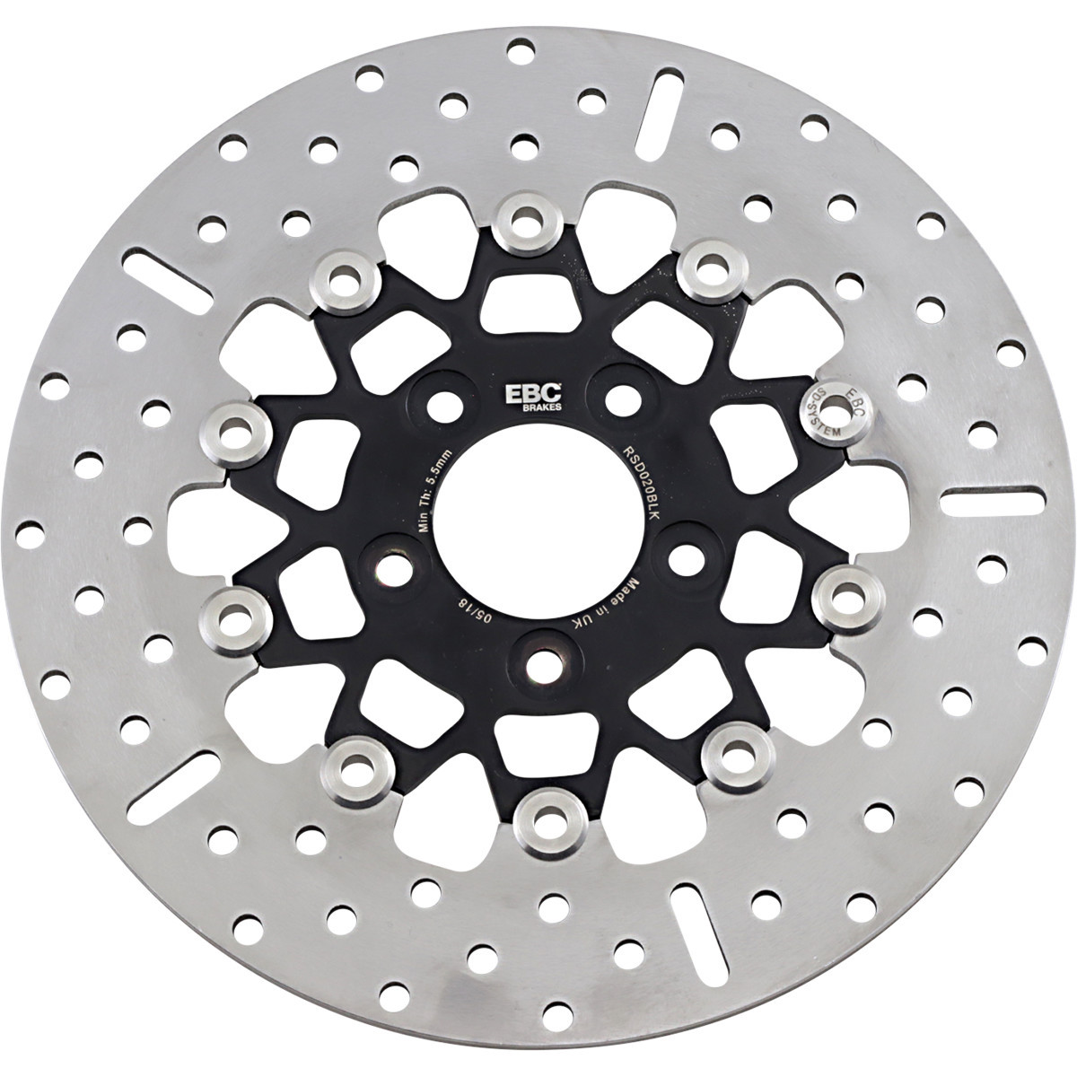 EBC #RSD020BLK - Brake Rotor - Black