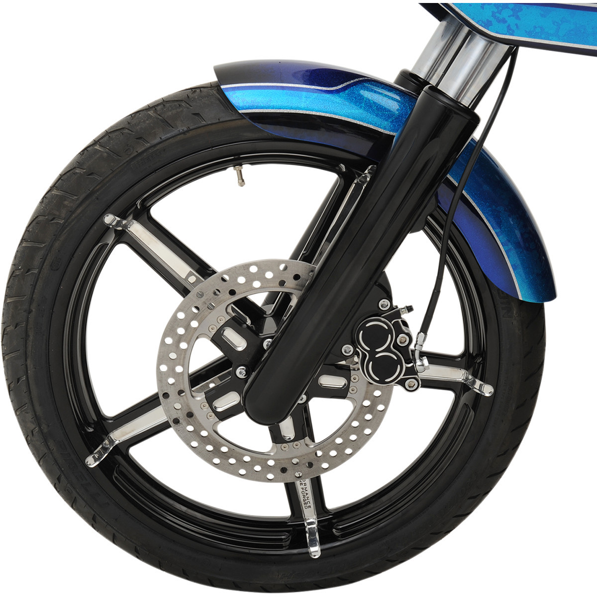 Performance Machine (PM) #0133-1800FRMS-BMP - Brake Rotor - 11.8" - Formula - Platinum Chrome