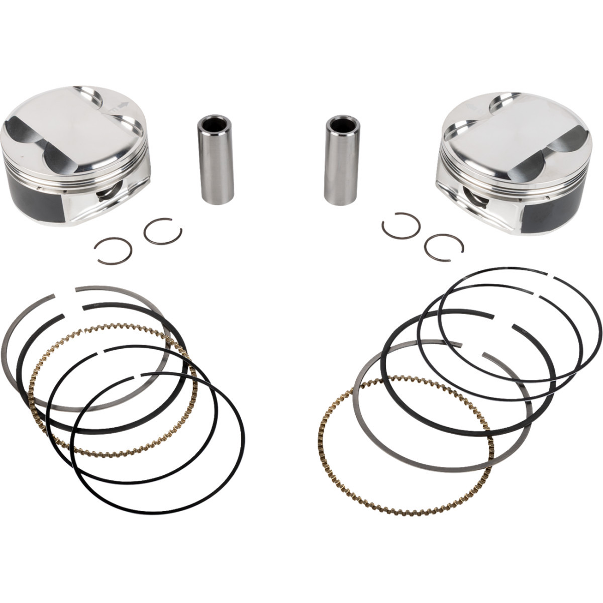 JE Pistons #398759 - Piston Kit - 4.020" Bore - 4.500" Stroke - 12.0:1 CR - 114" M8