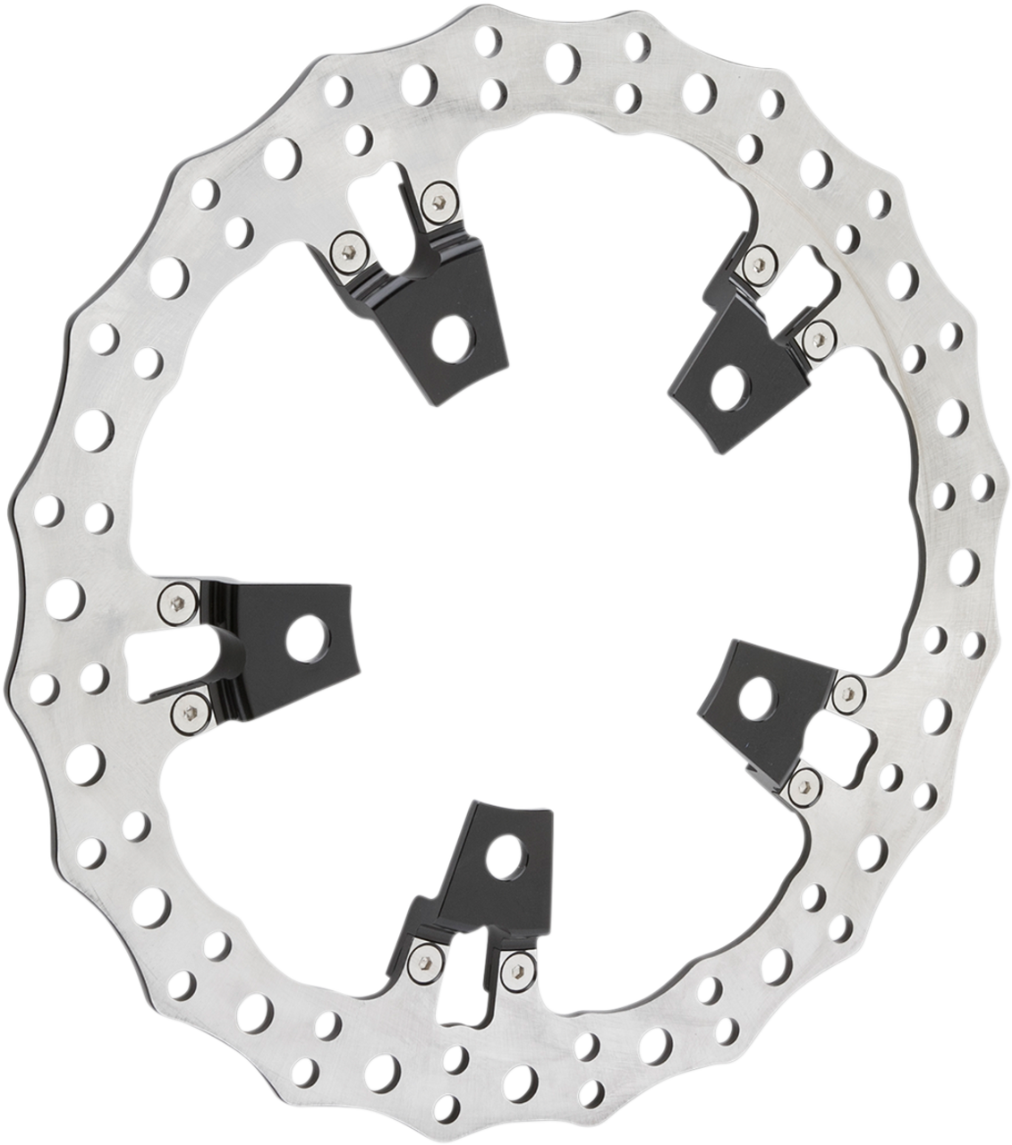 Jagged Left Brake Rotor - Touring - 14"