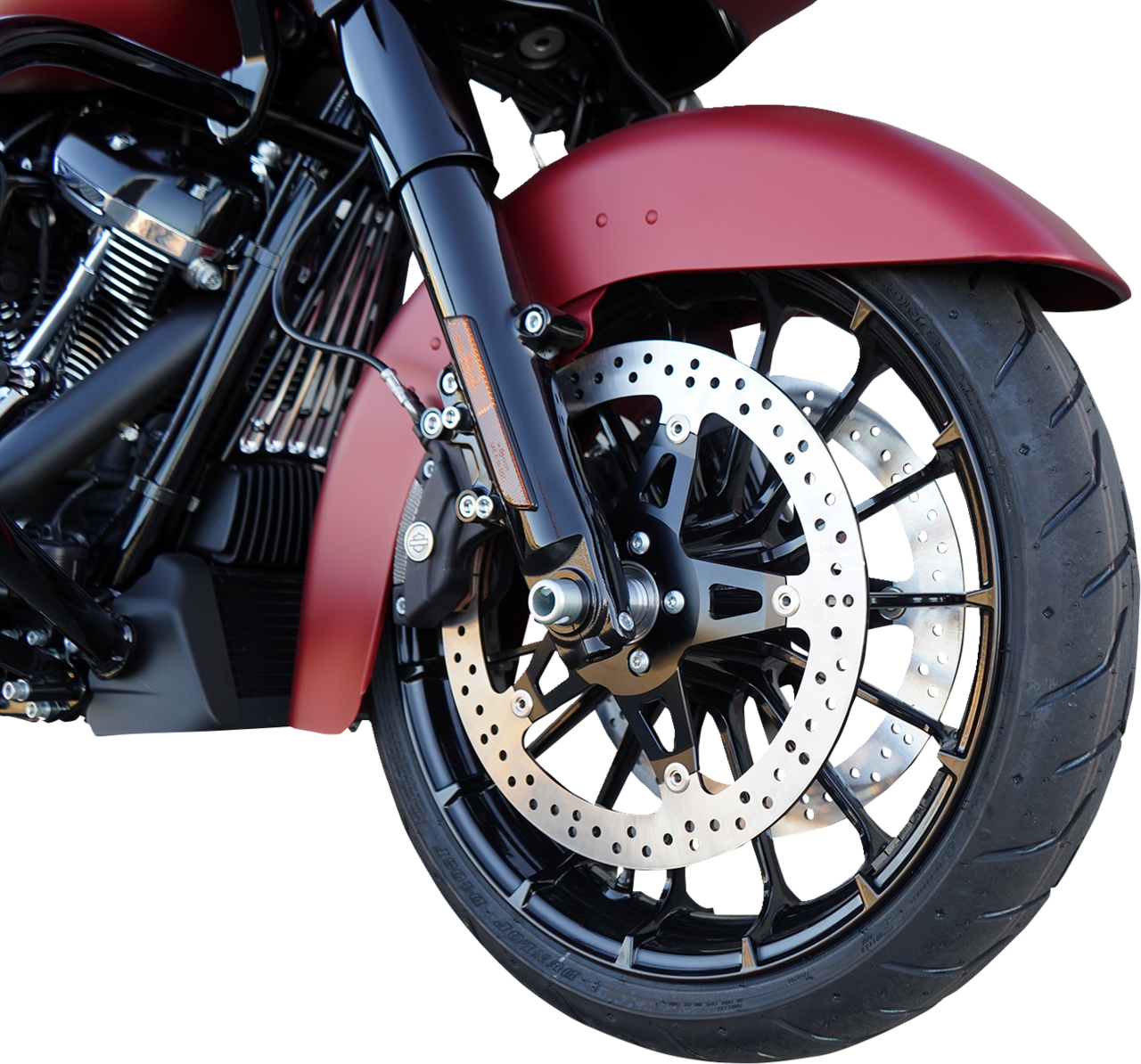 Arlen Ness #02-911 Big Brake Rotor - 14" - Front Right - Touring