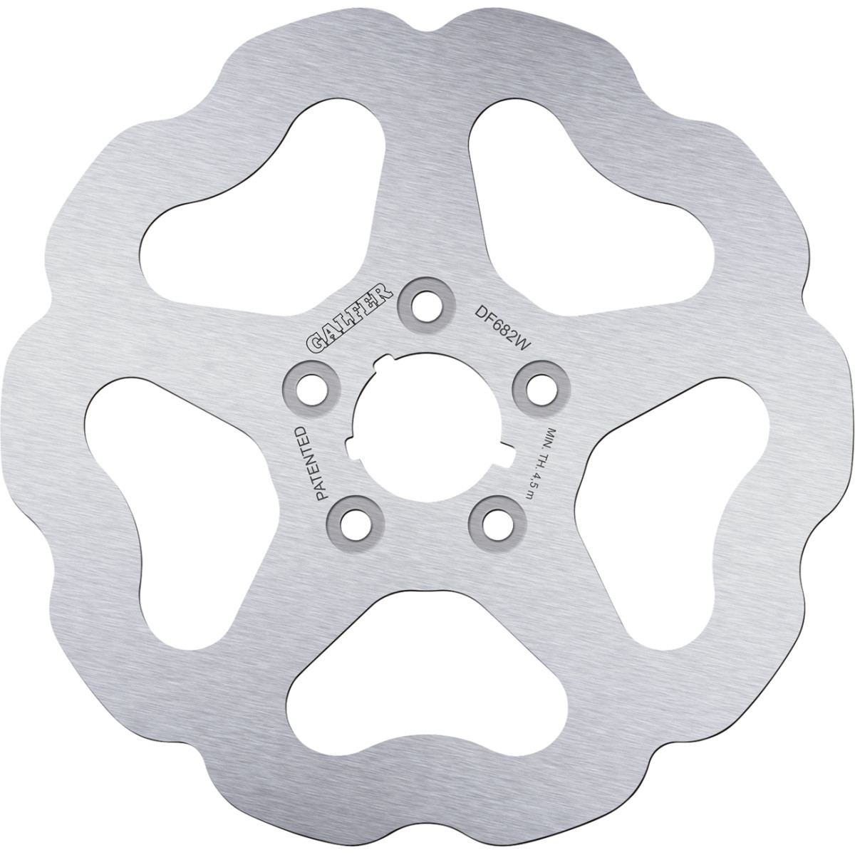 Galfer #DF682W - Brake Rotor - Rear - Solid Mount