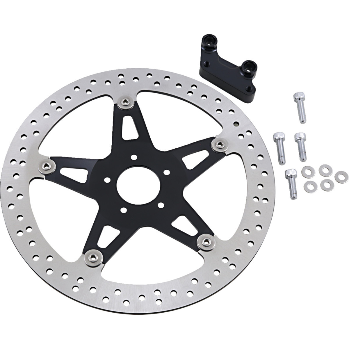 Arlen Ness #02-910 - Big Brake Rotor - 14" - Front Left - Touring