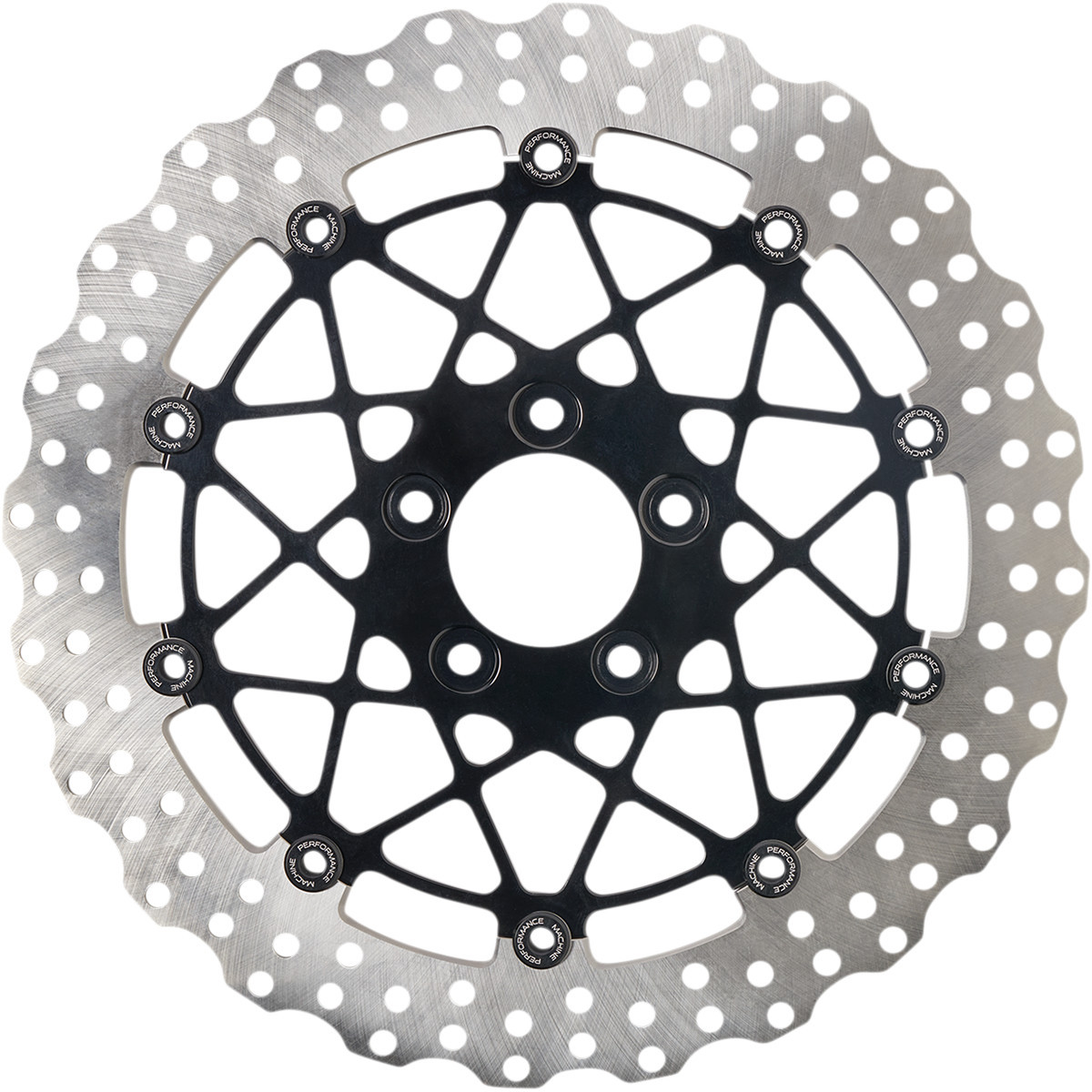Performance Machine (PM) #0133-1810S-B - Speedstar Rotor - Rear - 11.8" - Black Ops