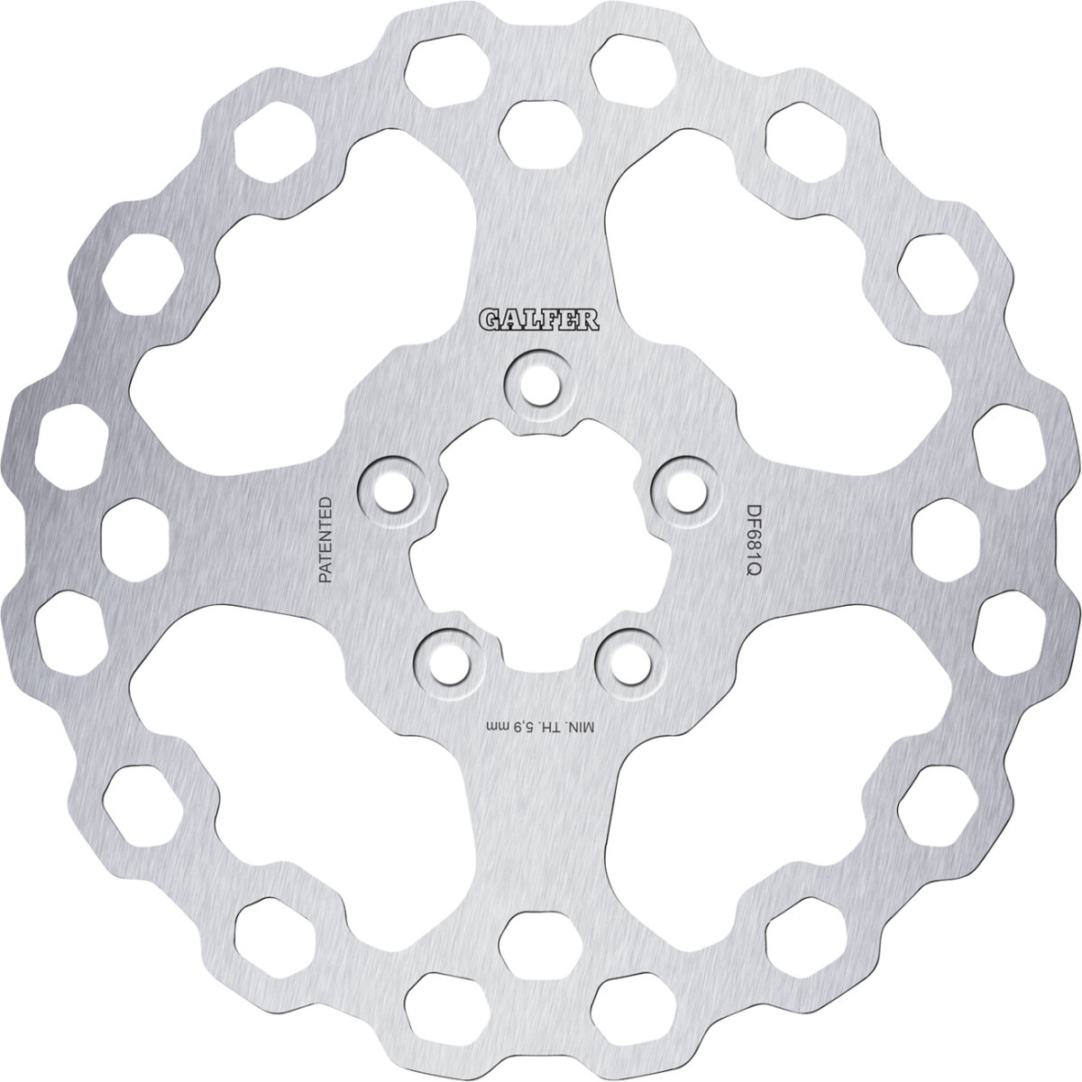 Galfer #DF681Q - Rear Rotor - Cubiq™