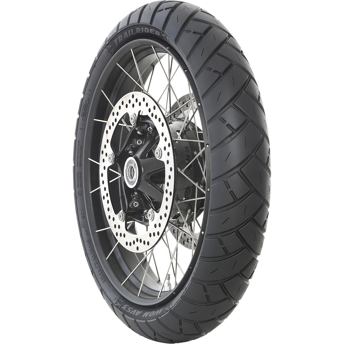 Avon #640588 - Tire - Trailrider - Front - 110/80R19 - 59V