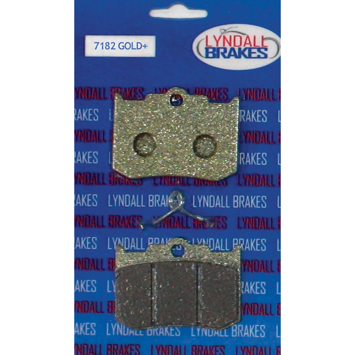 Lyndall Racing Brakes LLC #7182-GPLUS - Brake Pads - Gold+ PM 4 Piston