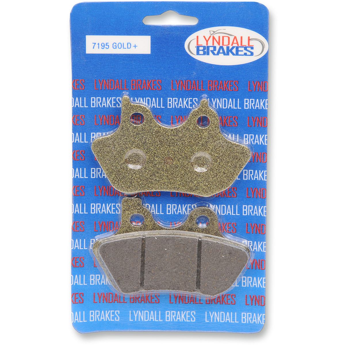 Lyndall Racing Brakes LLC #7195-GPLUS - Gold-Plus Brake Pads - Harley-Davidson