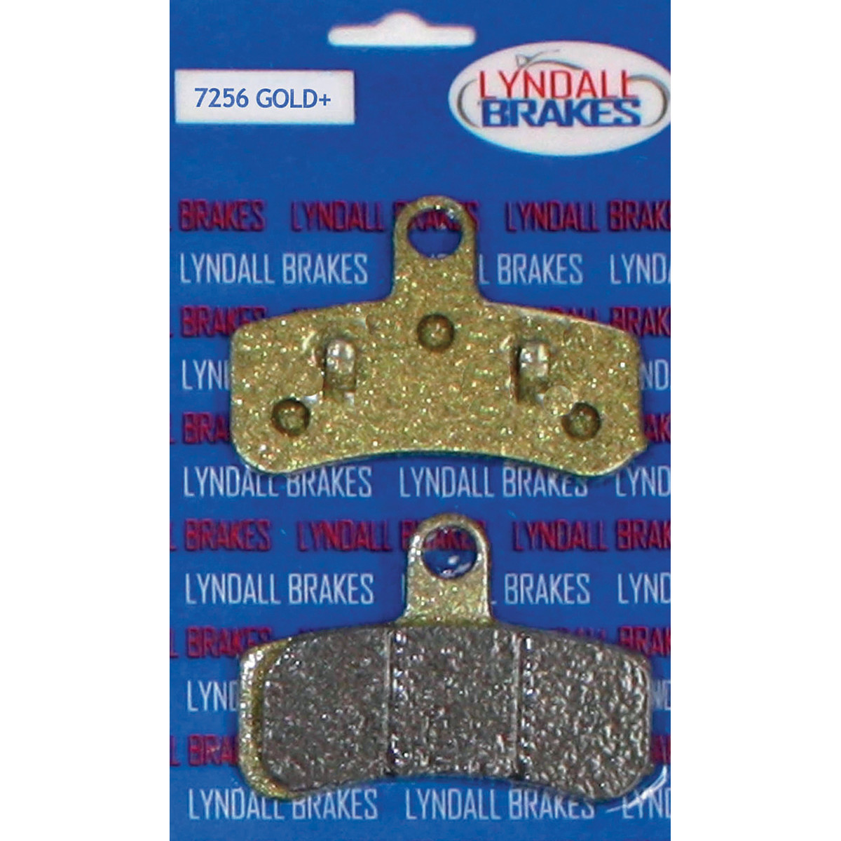 Lyndall Racing Brakes LLC #7256-GPLUS - Gold-Plus Brake Pads - Harley-Davidson