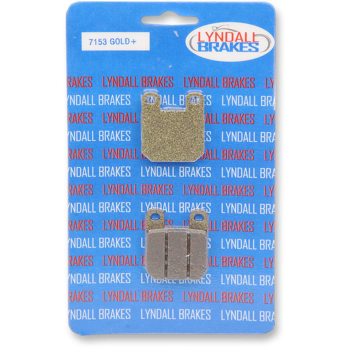 Lyndall Racing Brakes LLC #7153-GPLUS - Brake Pads - Gold+ PM 2 Piston