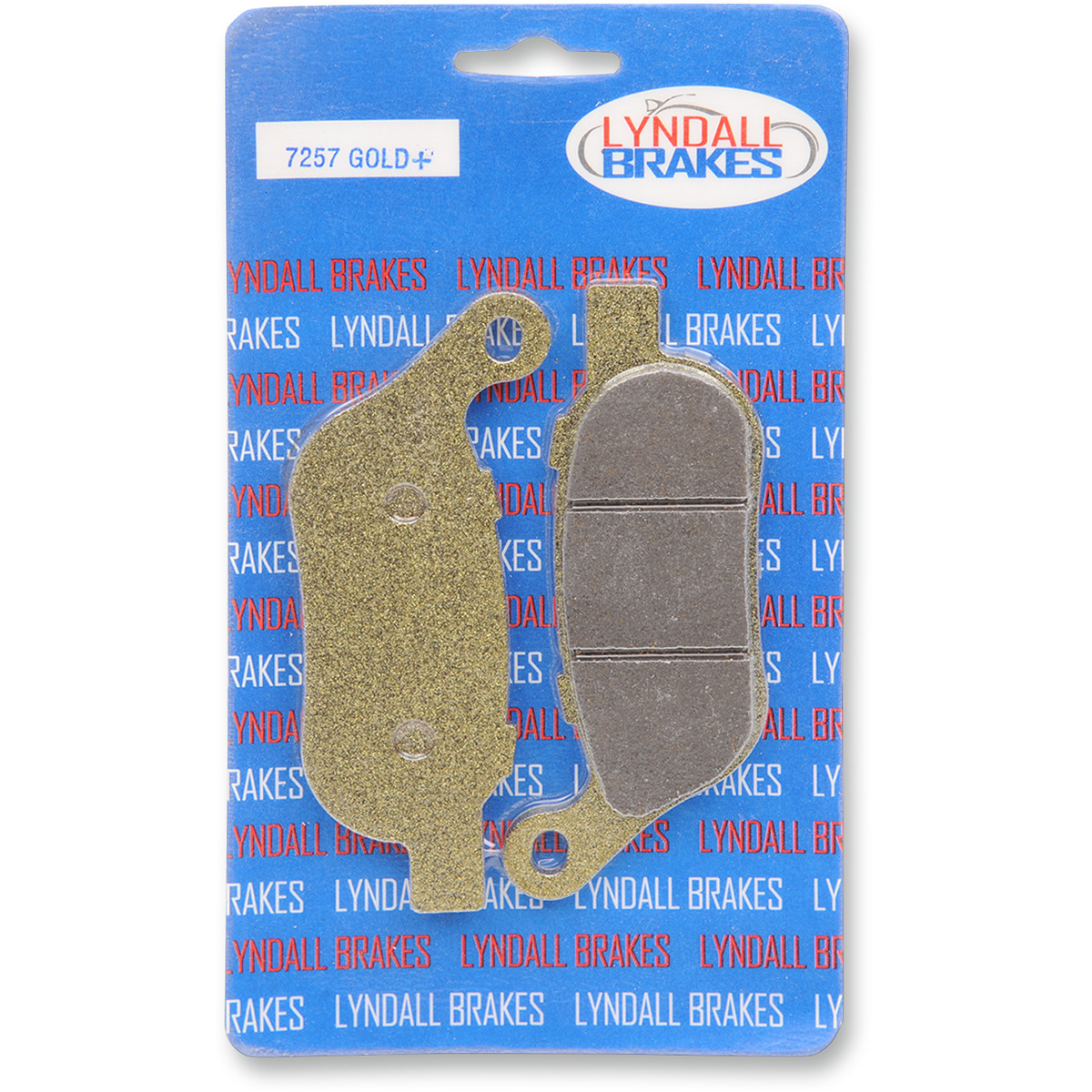 Lyndall Racing Brakes LLC #7257-GPLUS - Gold-Plus Brake Pads - Harley-Davidson