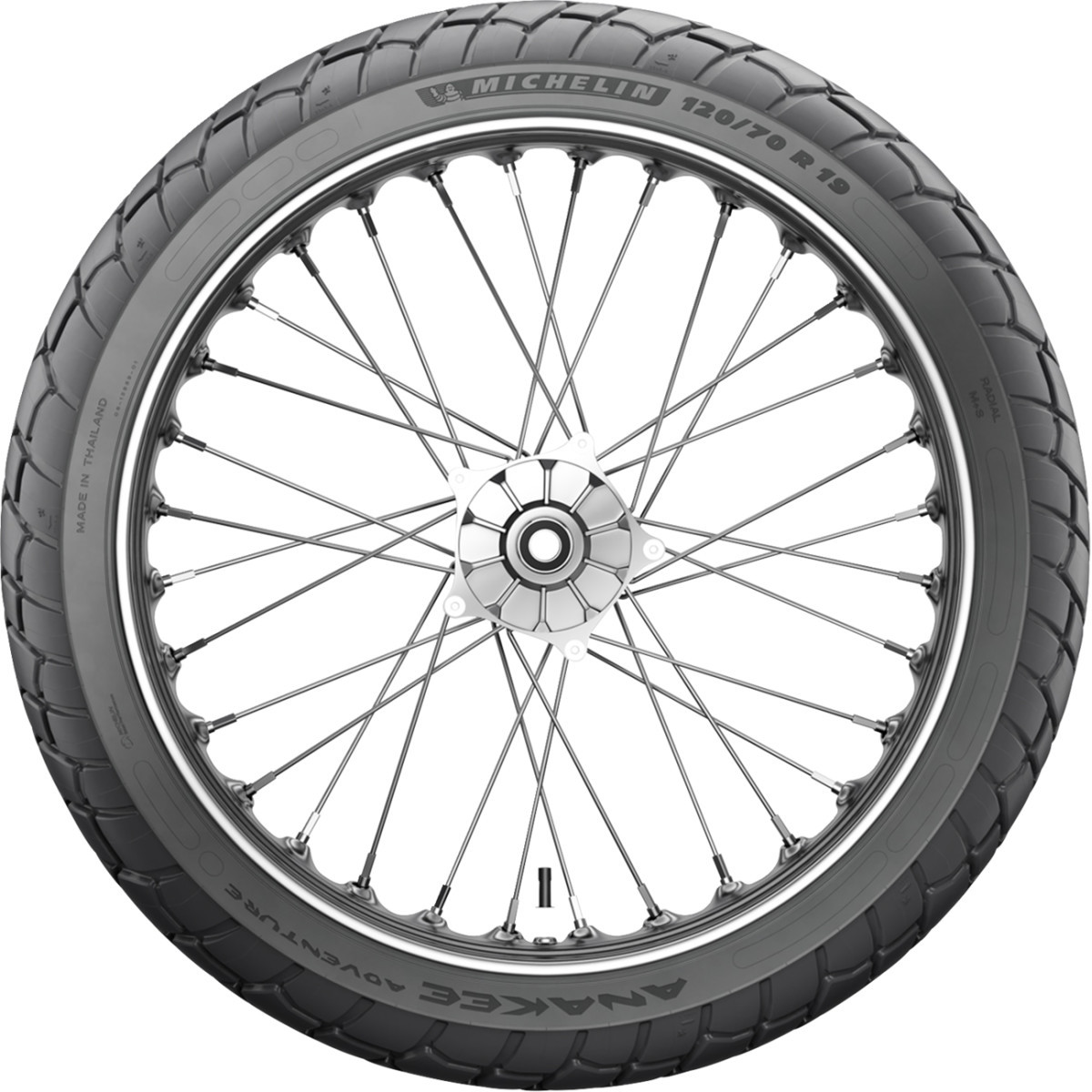 Michelin #18391 - Tire - Anakee Adventure - Front - 120/70R19 - 60V