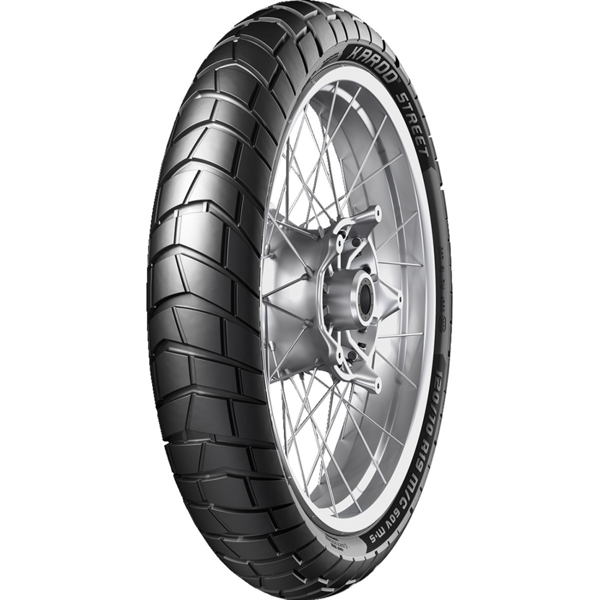 Metzeler #3555800 - Tire - KAROO™ Street - Front - 120/70R17 - 58V