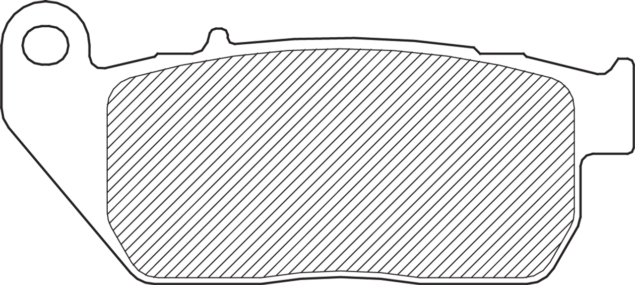 Semi-Metallic Brake Pads - Front