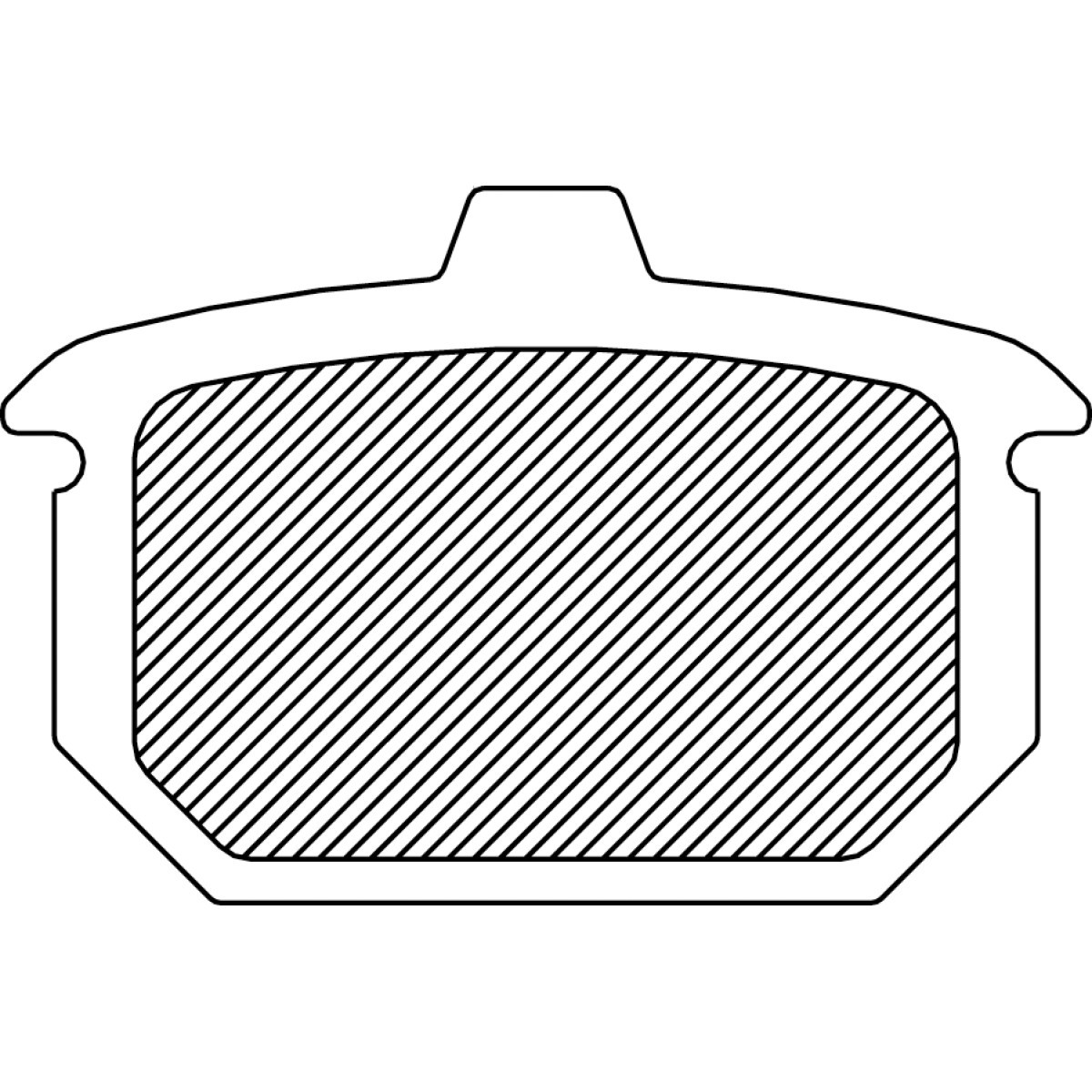 Drag Specialties - Sintered Metal Brake Pads - Harley-Davidson