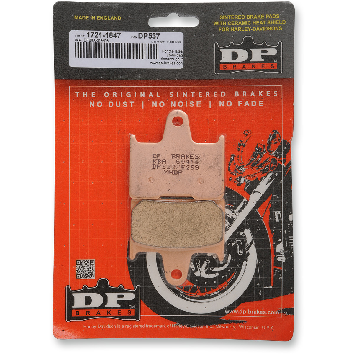 DP Brakes #DP537 - Sintered Brake Pads