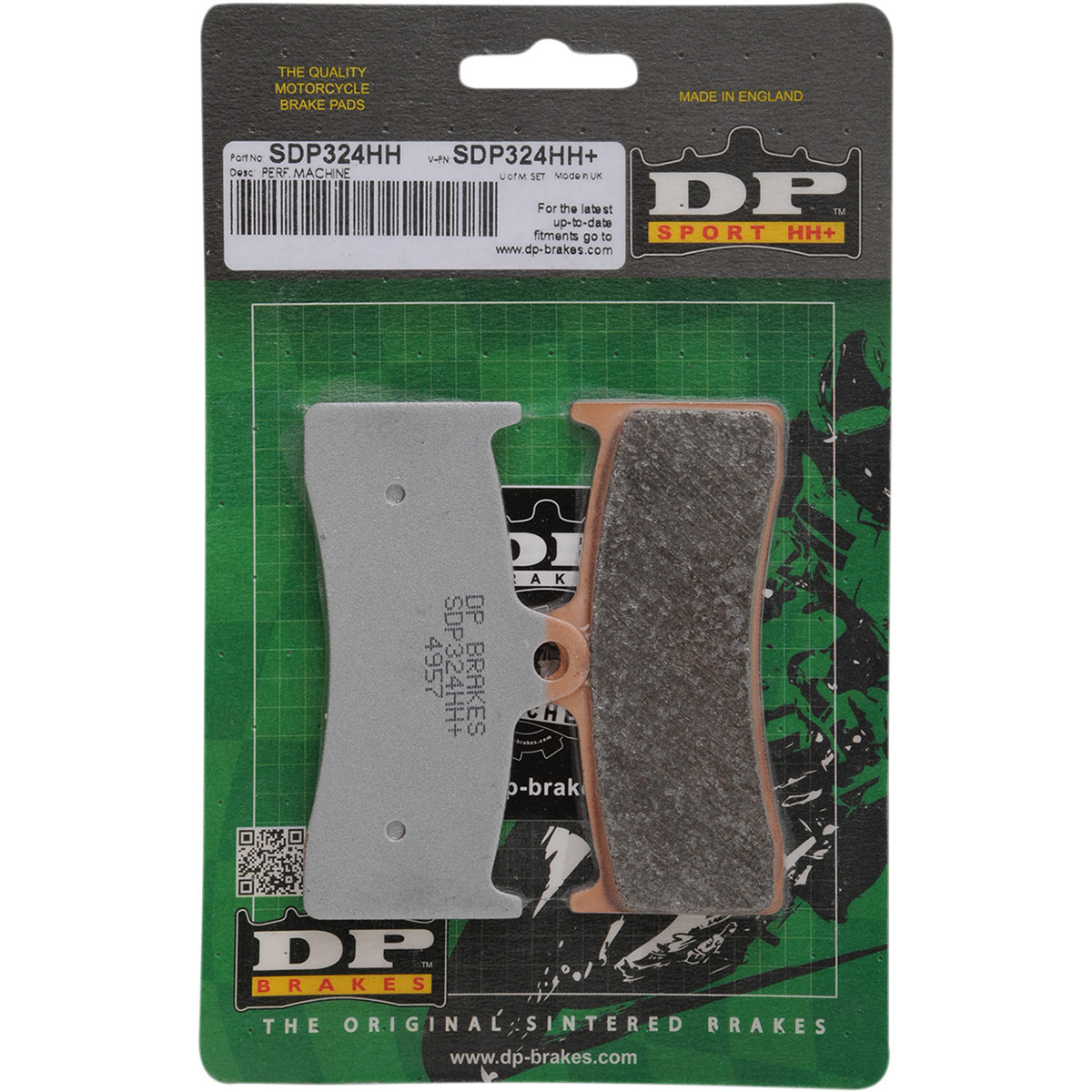 DP Brakes #SDP324HH - Sintered Metal Brake Pads