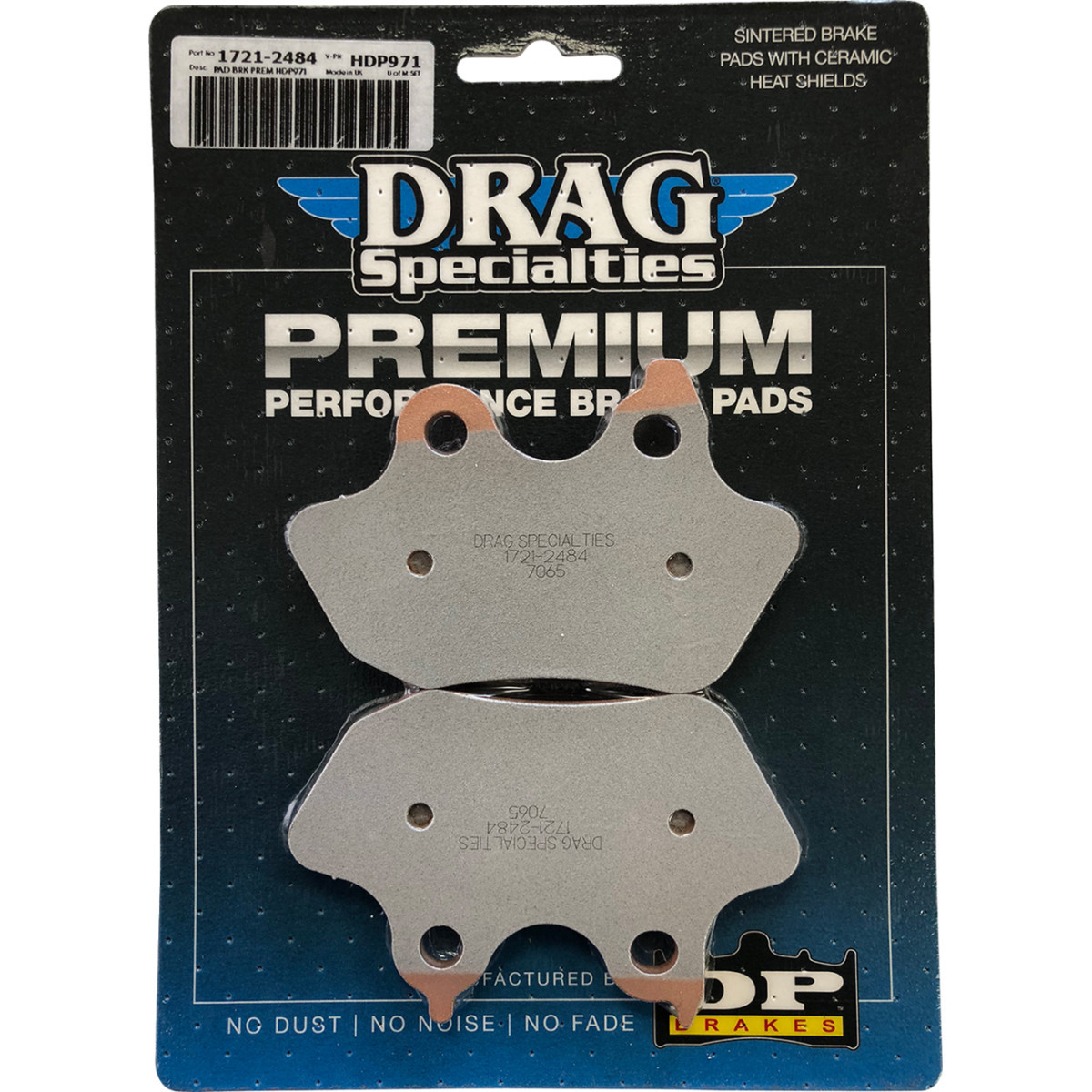 Drag Specialties - Sintered Brake Pads - Softail