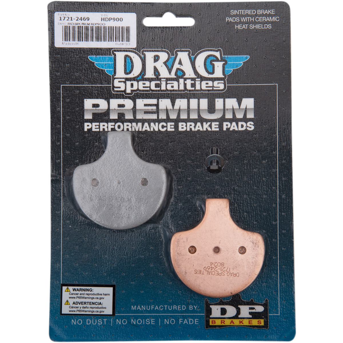 Drag Specialties - Sintered Brake Pads - Harley-Davidson