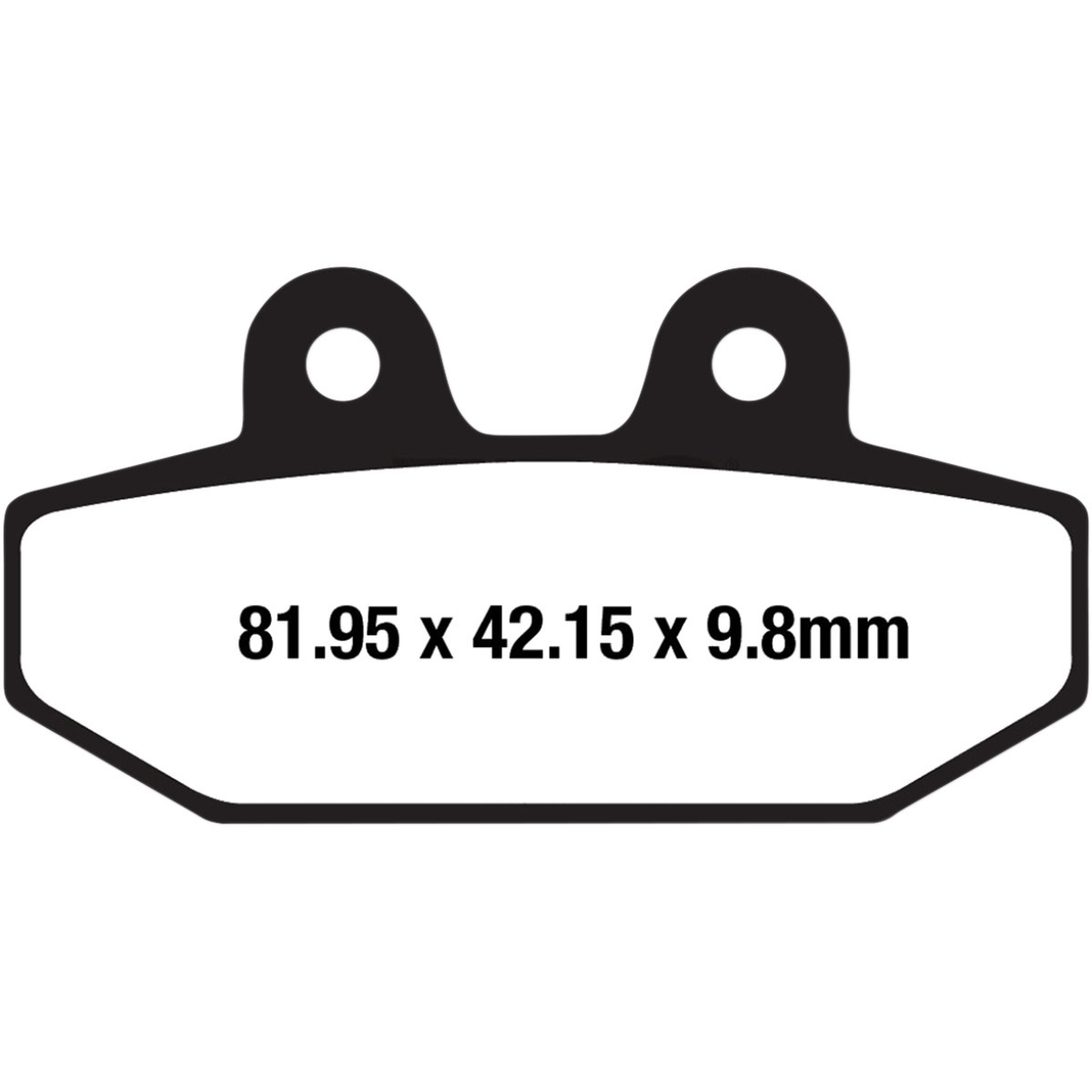 EBC #FA710HH - HH Brake Pads