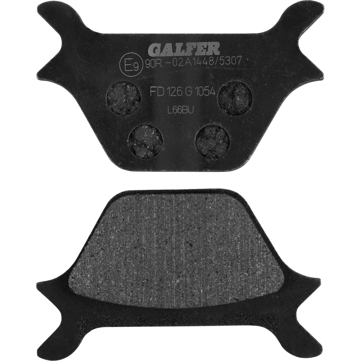 Galfer #FD126G1054 - Semi-Metallic Brake Pads