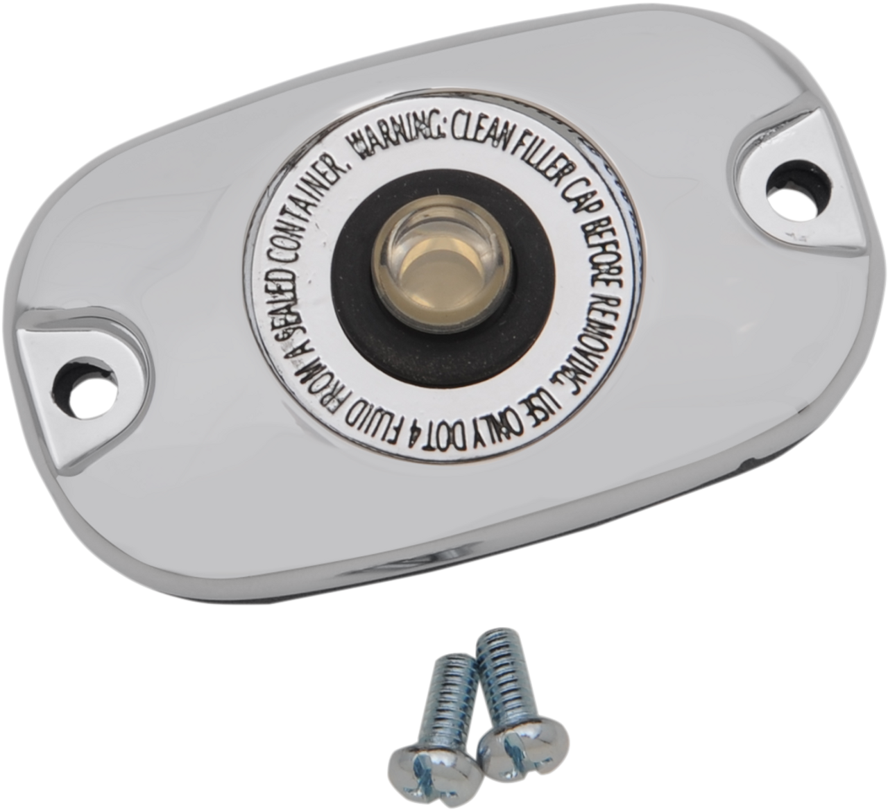 Rear Master Cylinder Cover - Chrome