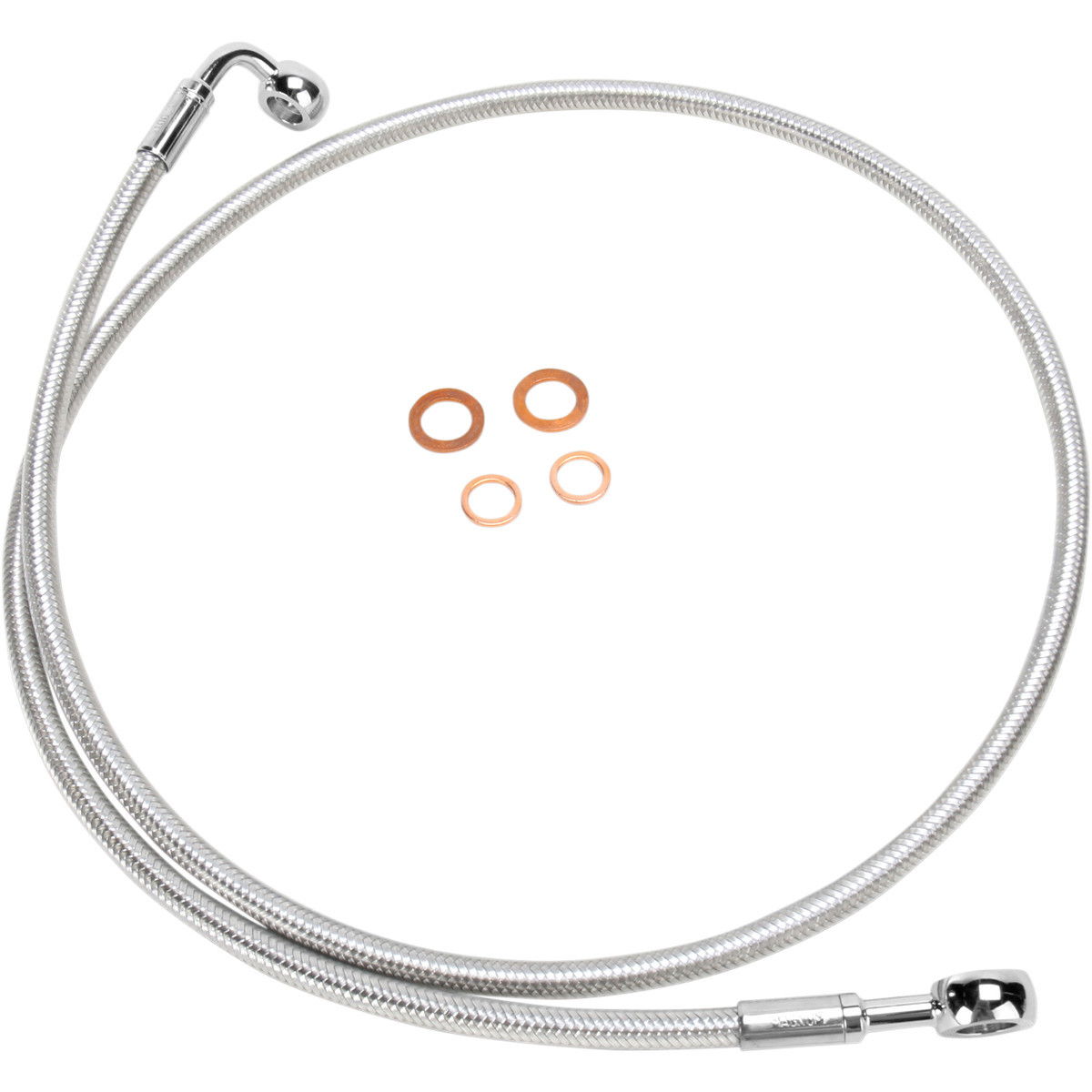 Magnum Shielding #36464SW - Brake Line - 90/180° - 64" - Sterling Chromite II