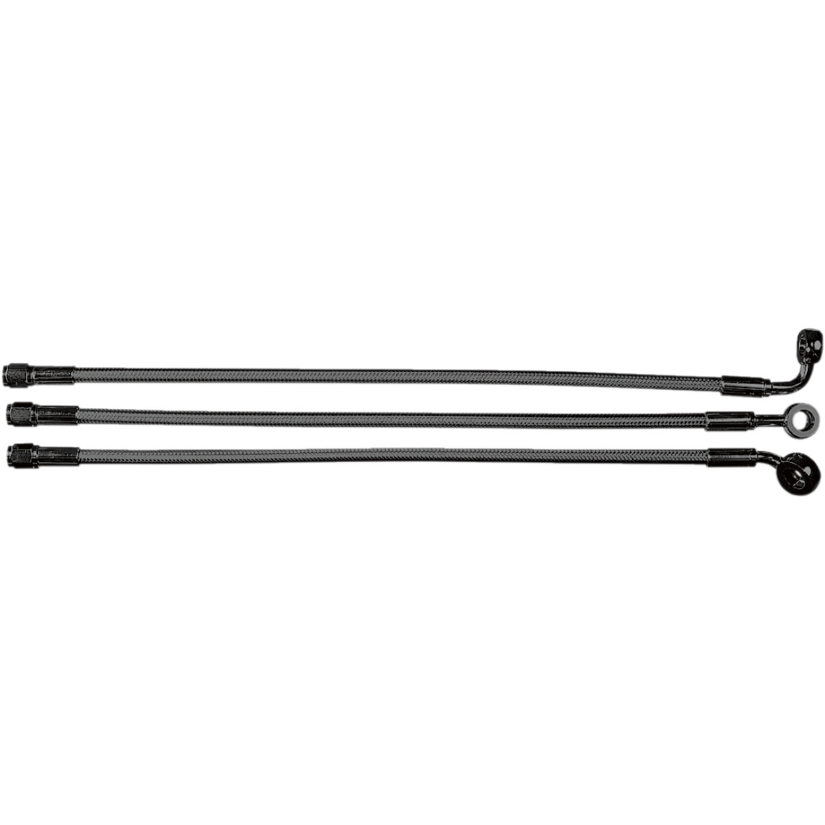Magnum Shielding #47629 - Brake Line - 10 mm-Straight - 29" - Black Pearl
