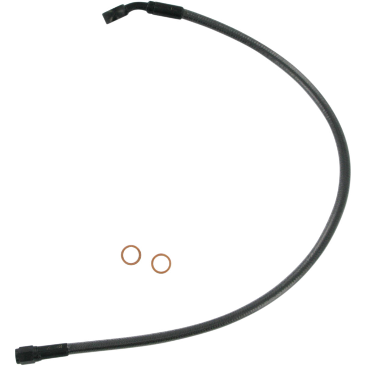 Magnum Shielding #47119 - Brake Line - 10mm-35° - 19" - Black Pearl